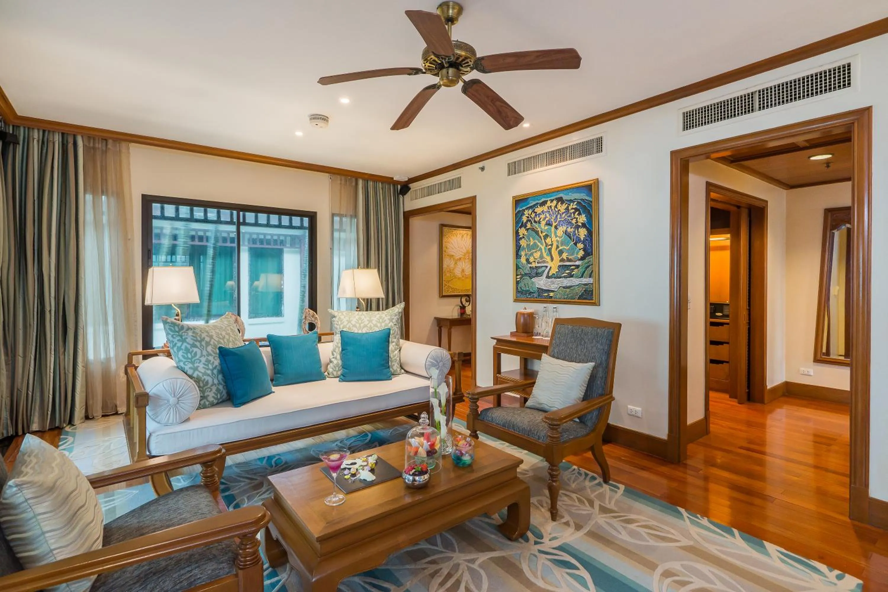 Living room in JW Marriott Phuket Resort and Spa