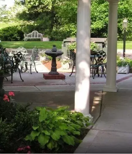 Patio in Kirkwood Inn