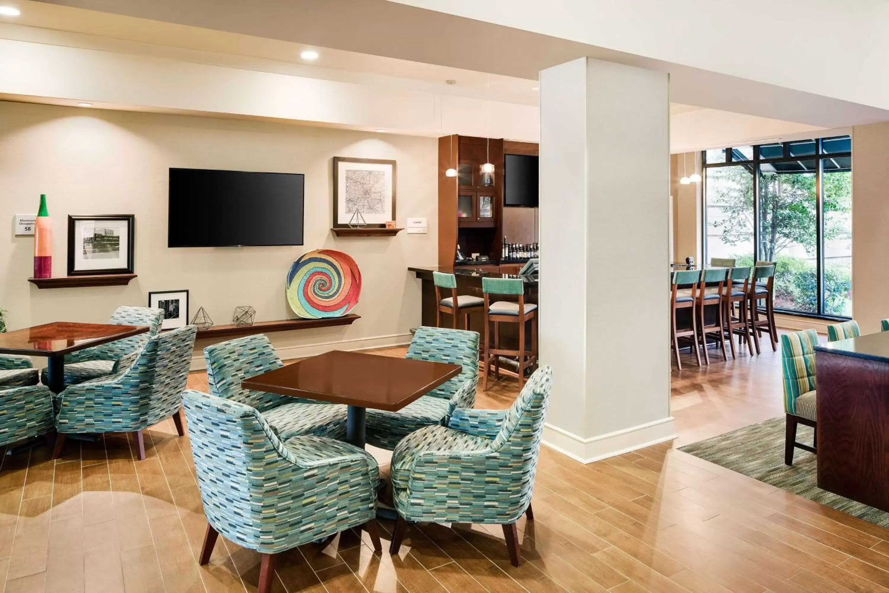 Dining area, Seating Area in Hampton Inn & Suites Little Rock-Downtown