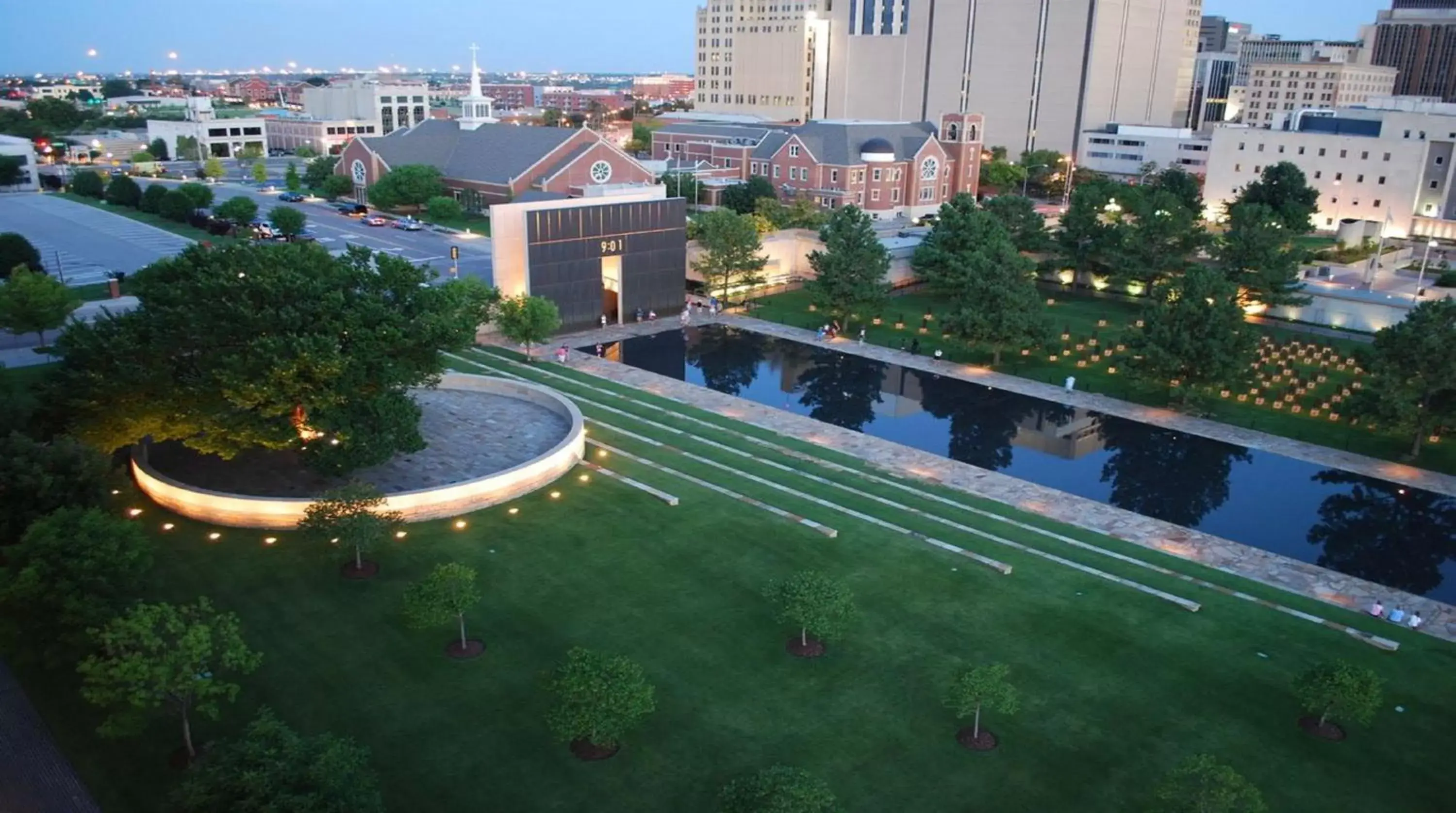 Nearby landmark, Pool View in Holiday Inn Express & Suites Moore, an IHG Hotel