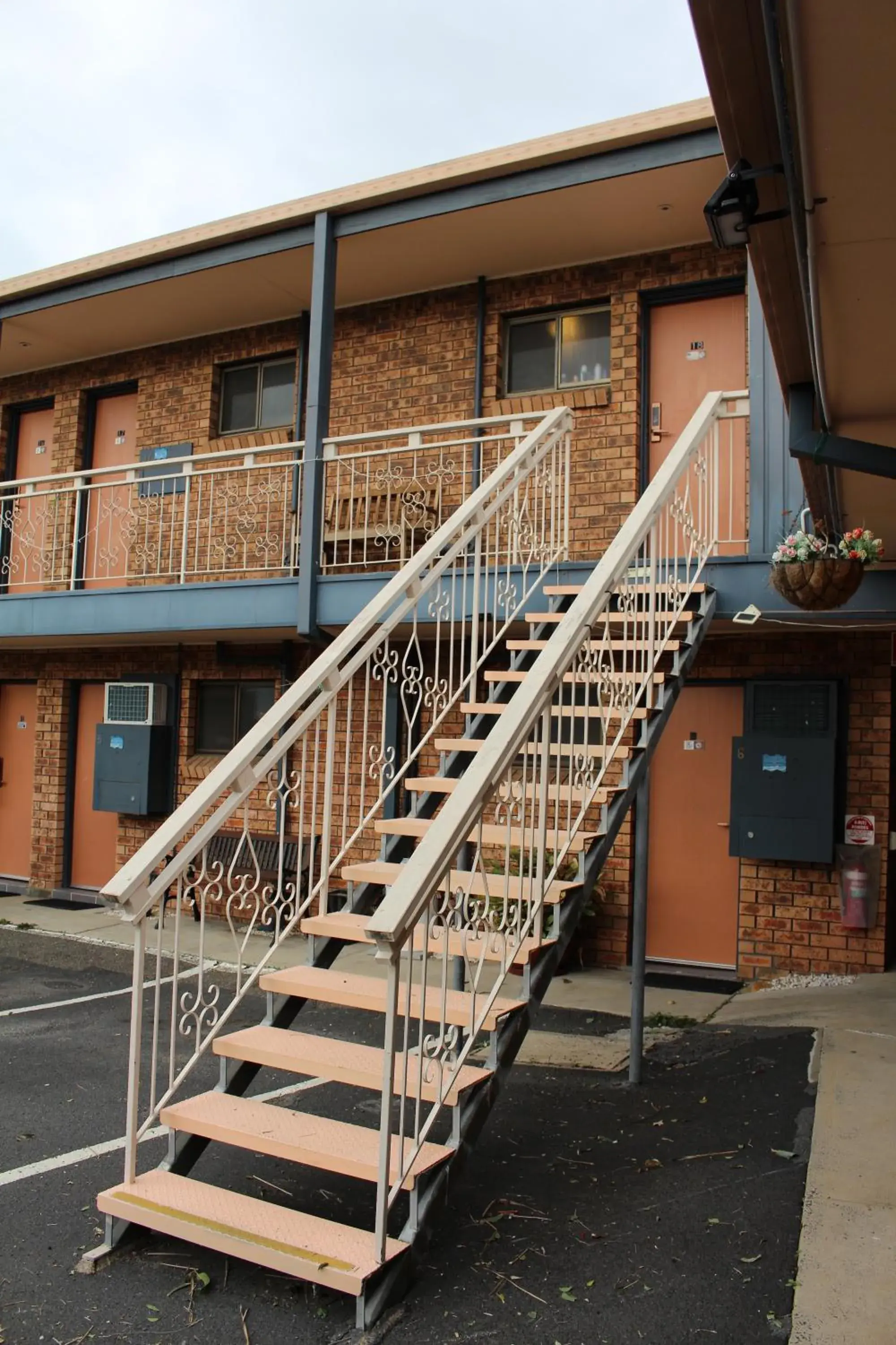 Property building in Bridge View Motel