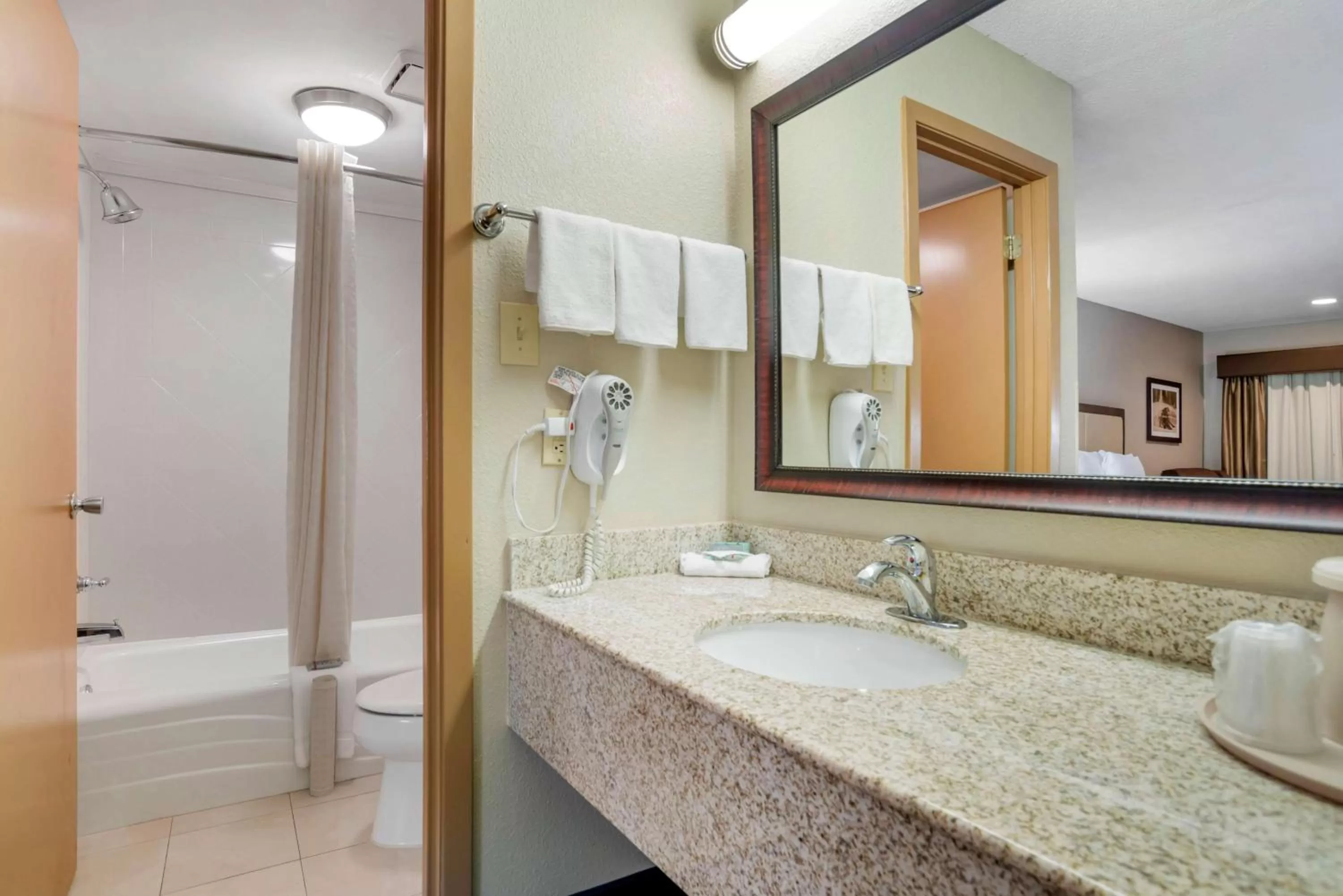 Bathroom in Best Western Vicksburg