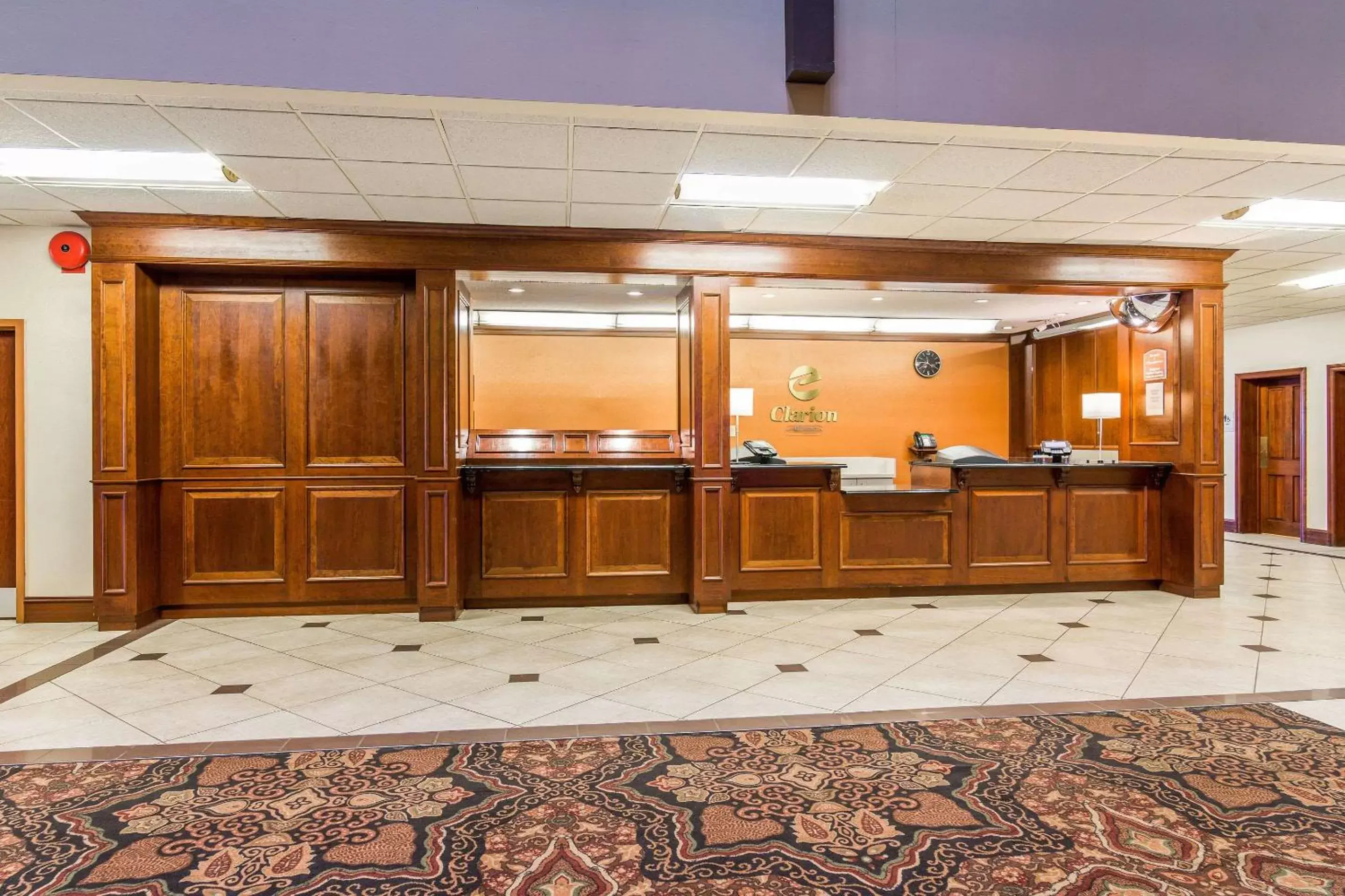 Lobby or reception in Clarion Hotel Convention Center