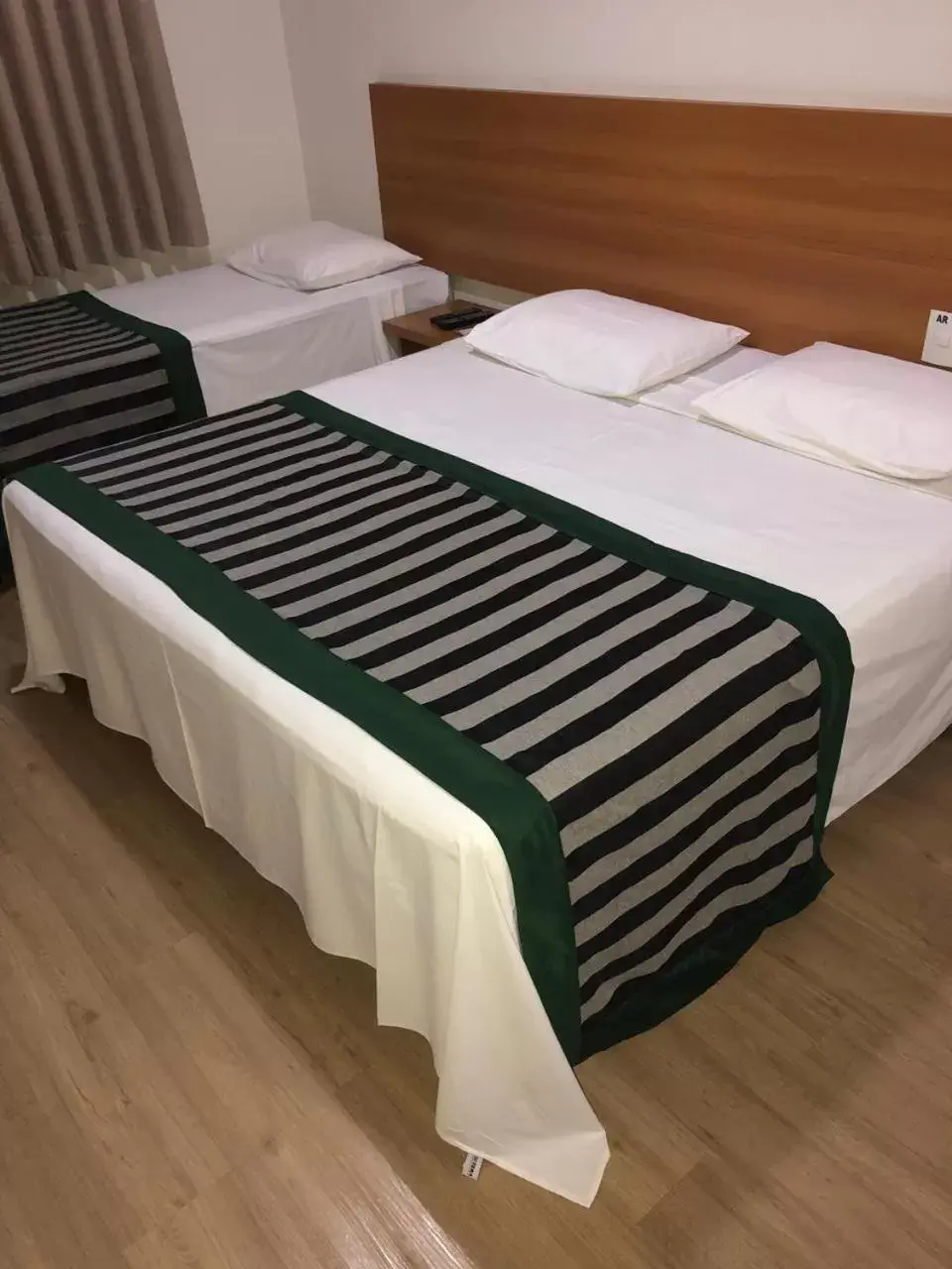 Bed in Hotel Parati Minas