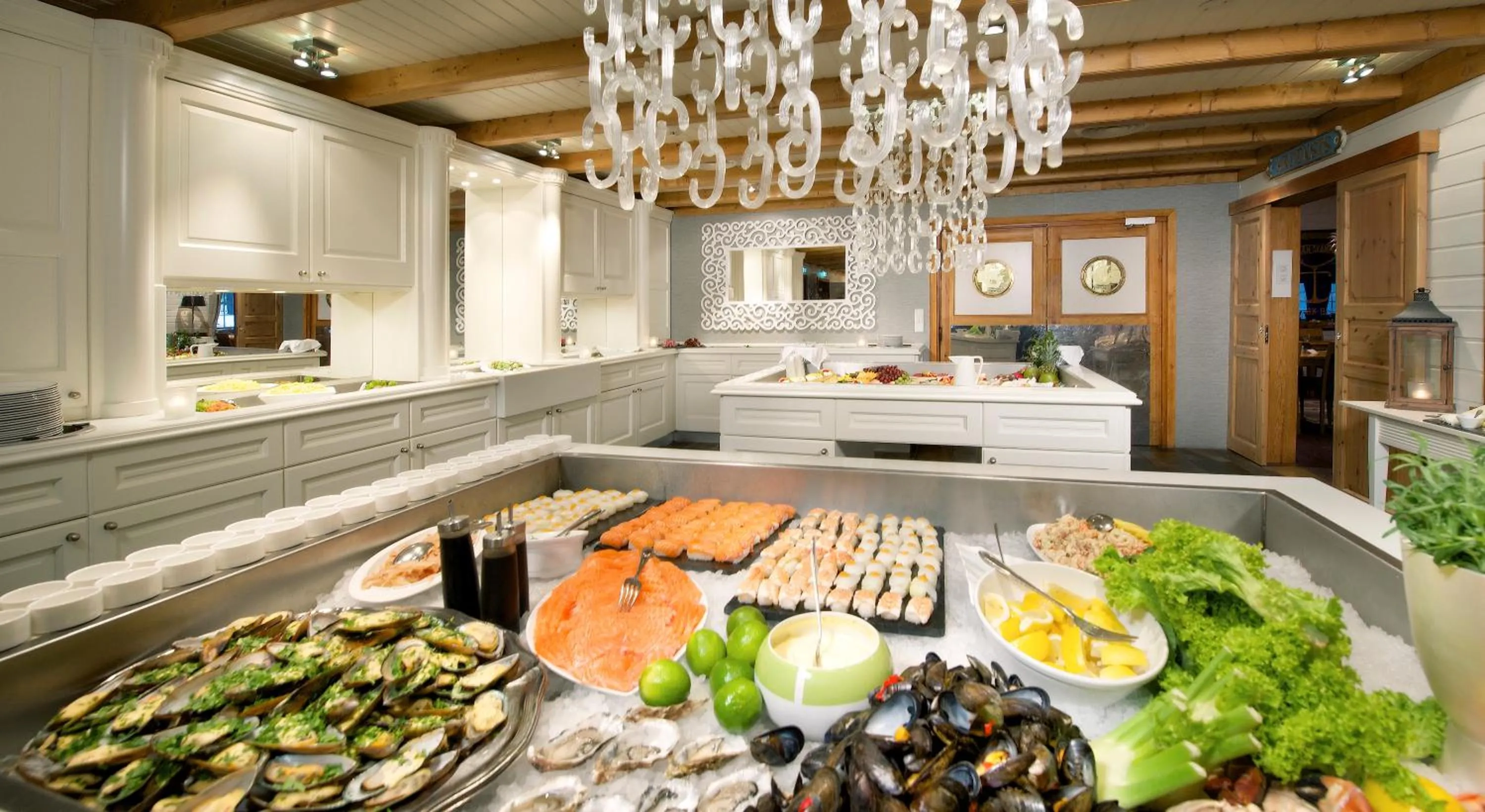 Food in Quality Hotel Leangkollen