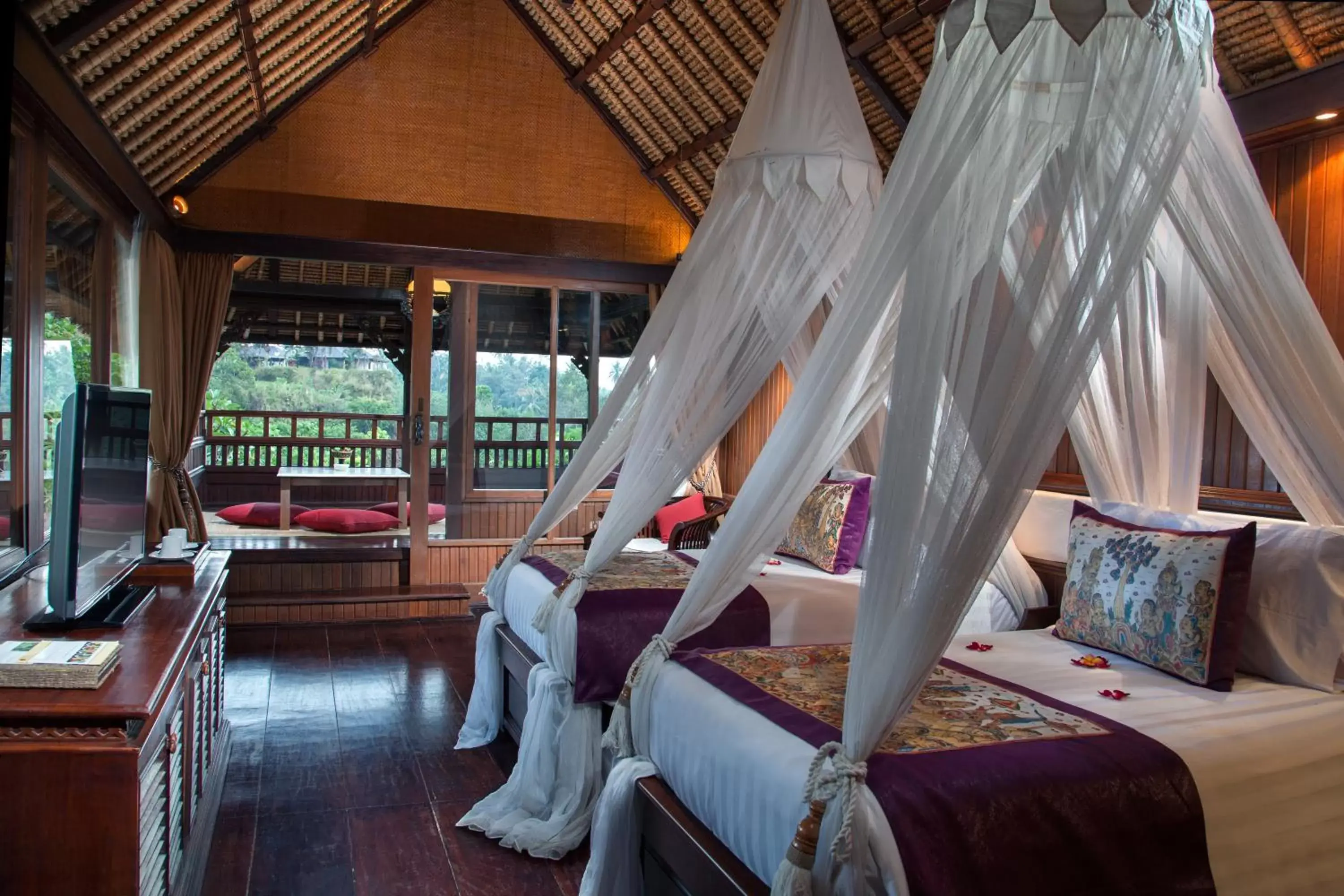 Bed in Pita Maha Resort & Spa Bed in Pita Maha Resort & Spa