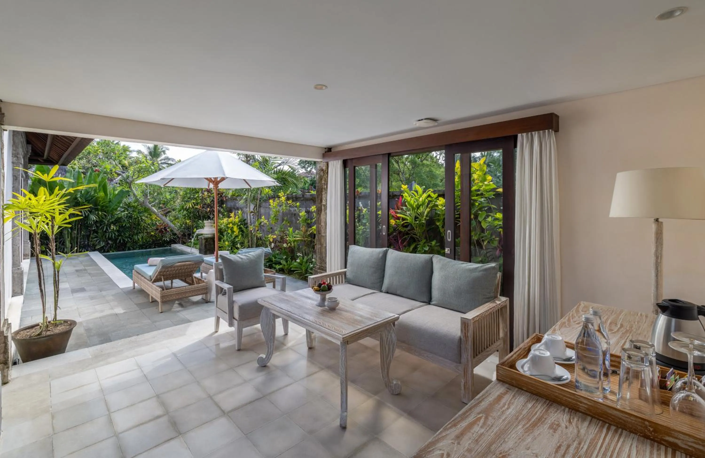 Living room in Visesa Ubud Resort
