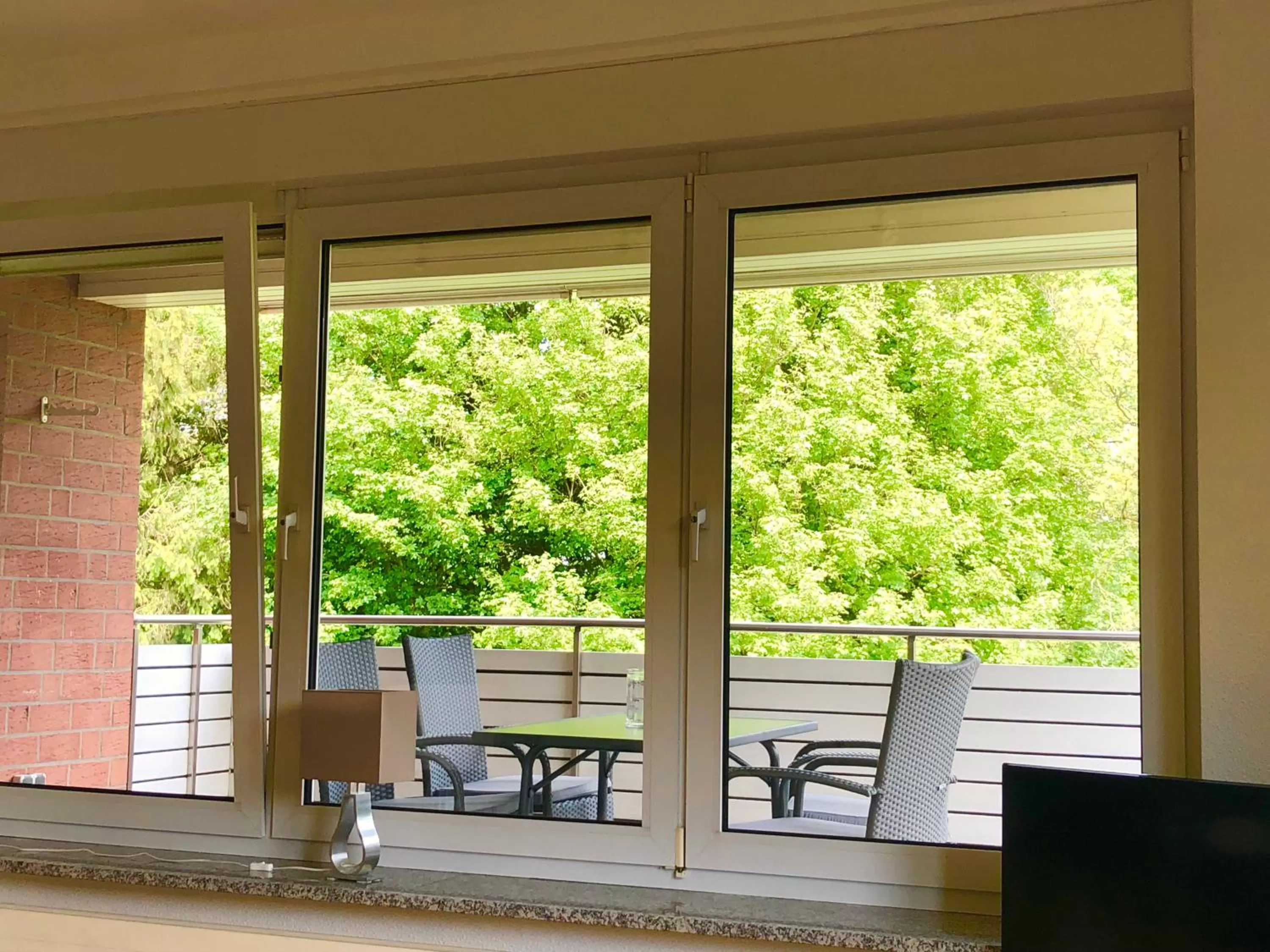 Balcony/Terrace in smart&beautiful Guesthouse