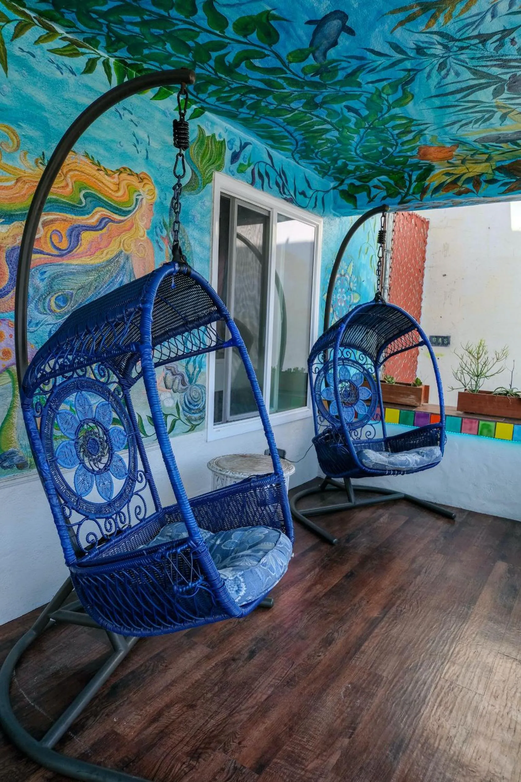 Balcony/Terrace in Samesun Ocean Beach Hotel & Hostel