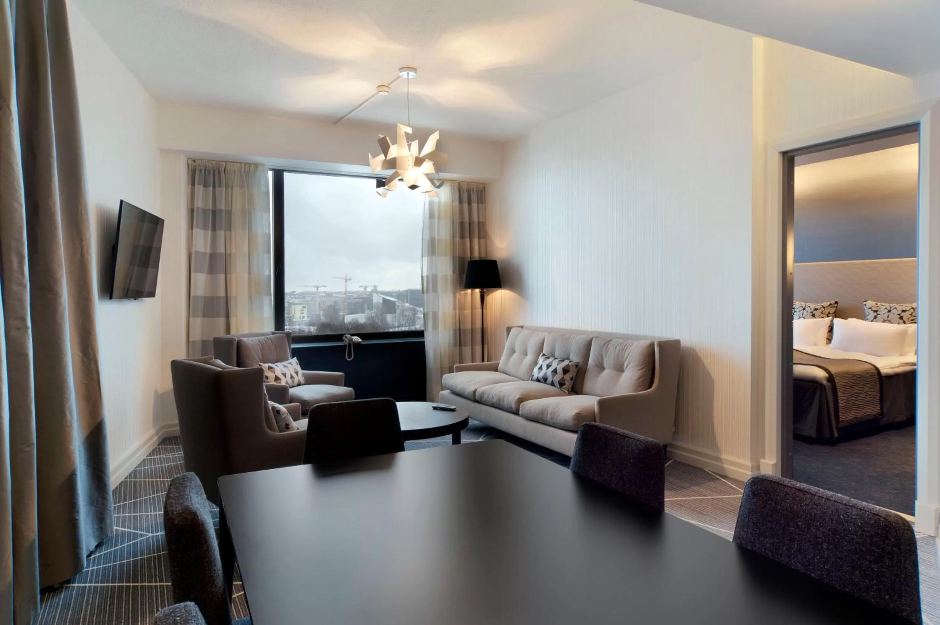 Photo of the whole room, Bed in Crowne Plaza Helsinki - Hesperia by IHG