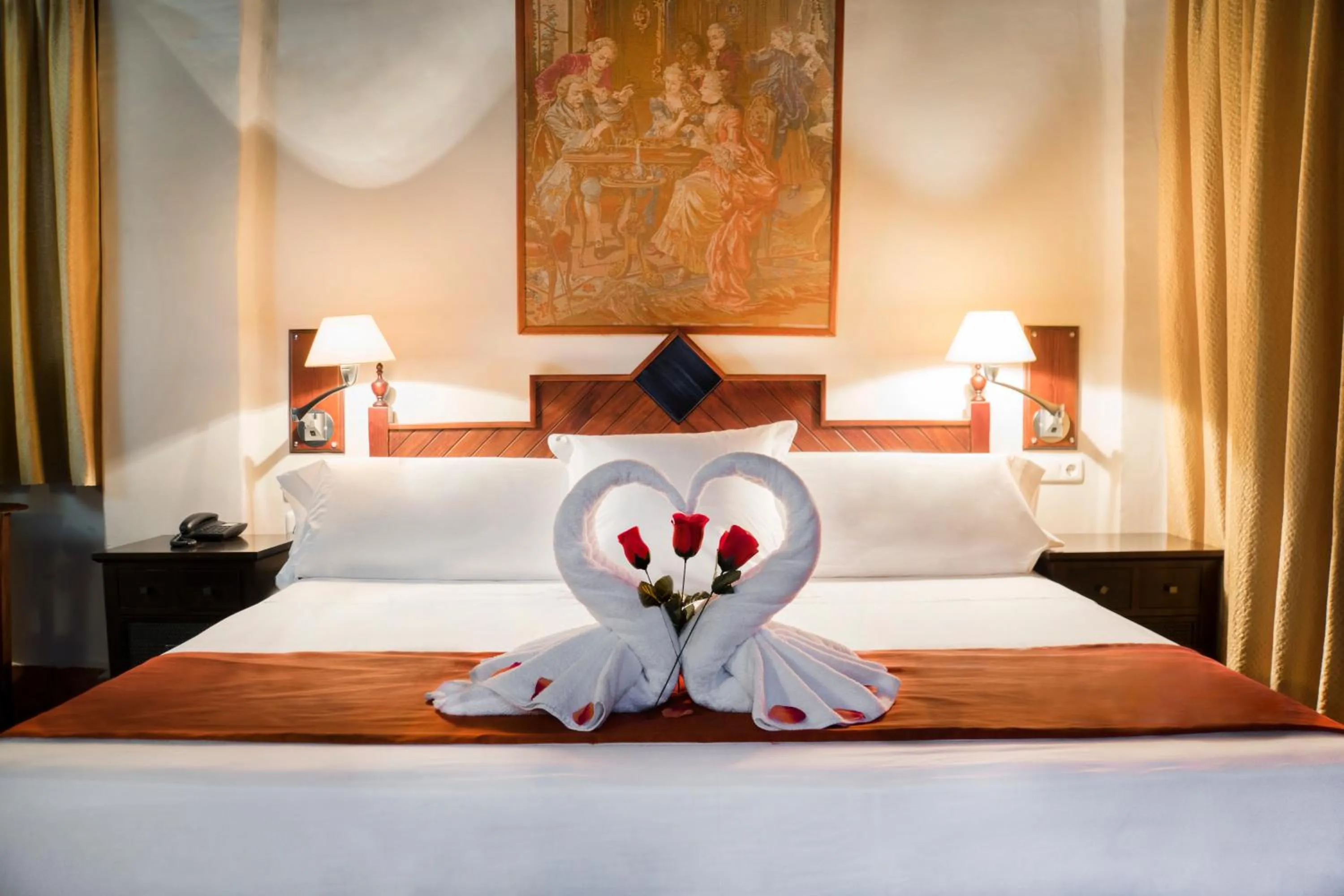 Decorative detail, Bed in Casa Palacio Pilar del Toro