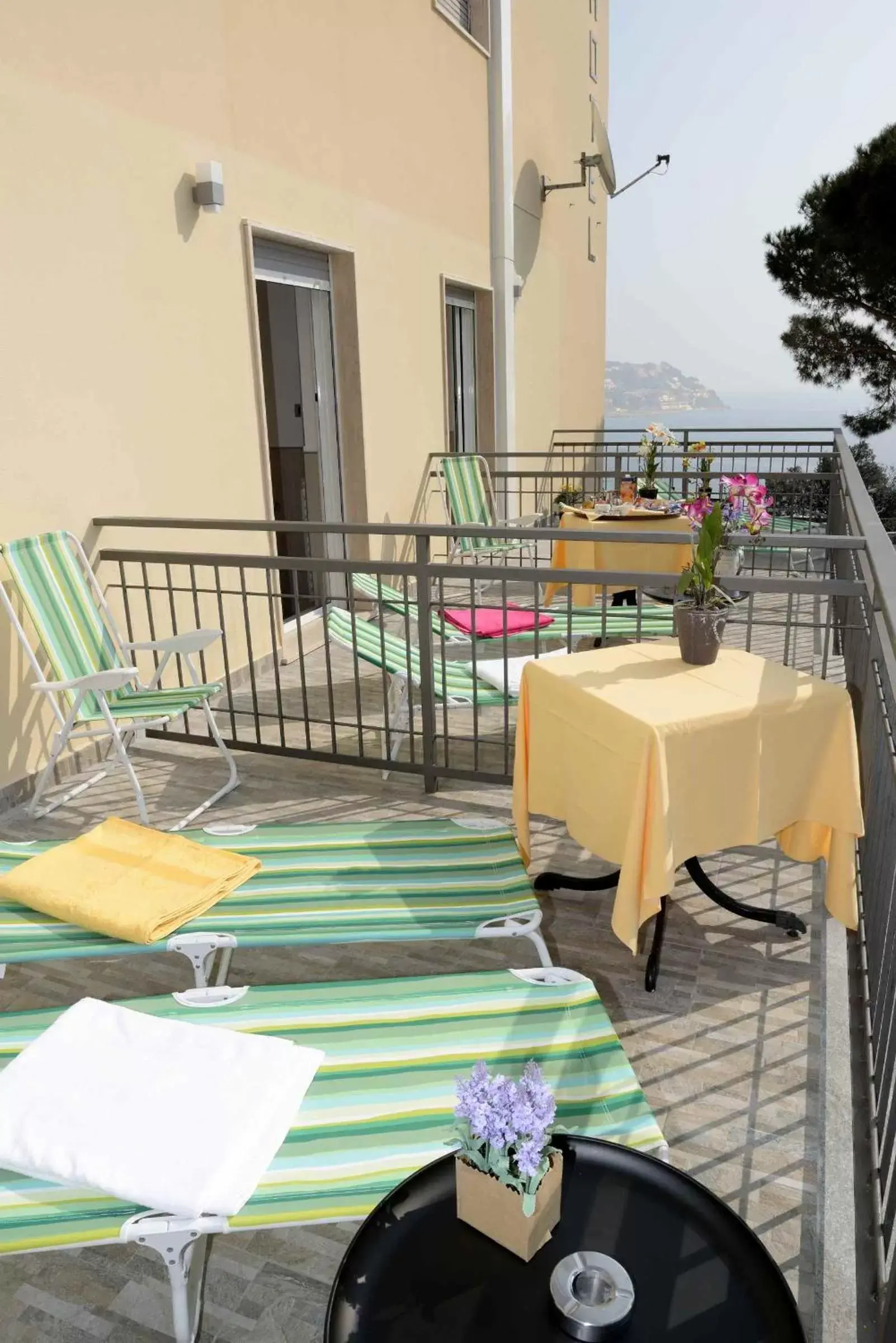 Balcony/Terrace in Hotel Puntabella