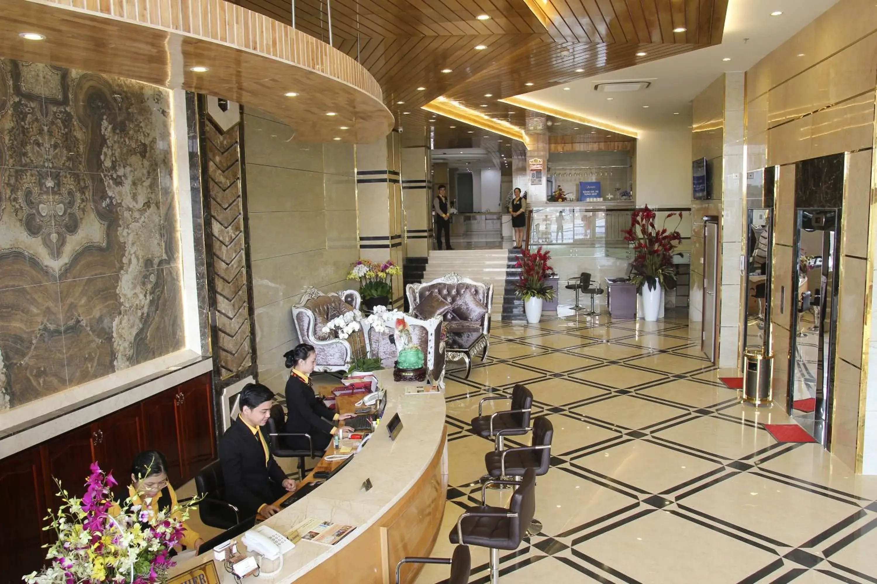 Lobby or reception in West Hotel