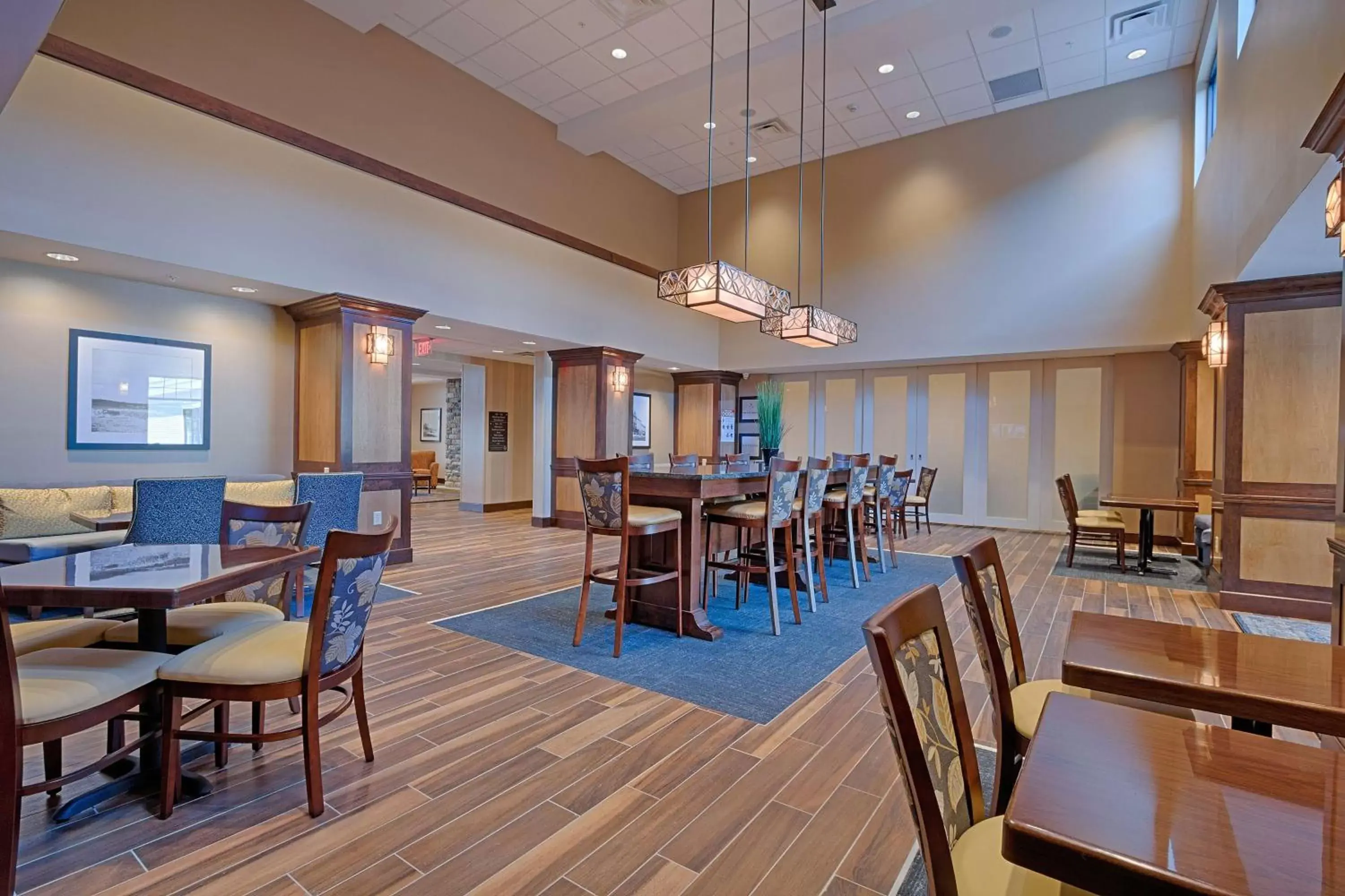 Lobby or reception, Restaurant/Places to Eat in Hampton Inn & Suites Cazenovia, NY