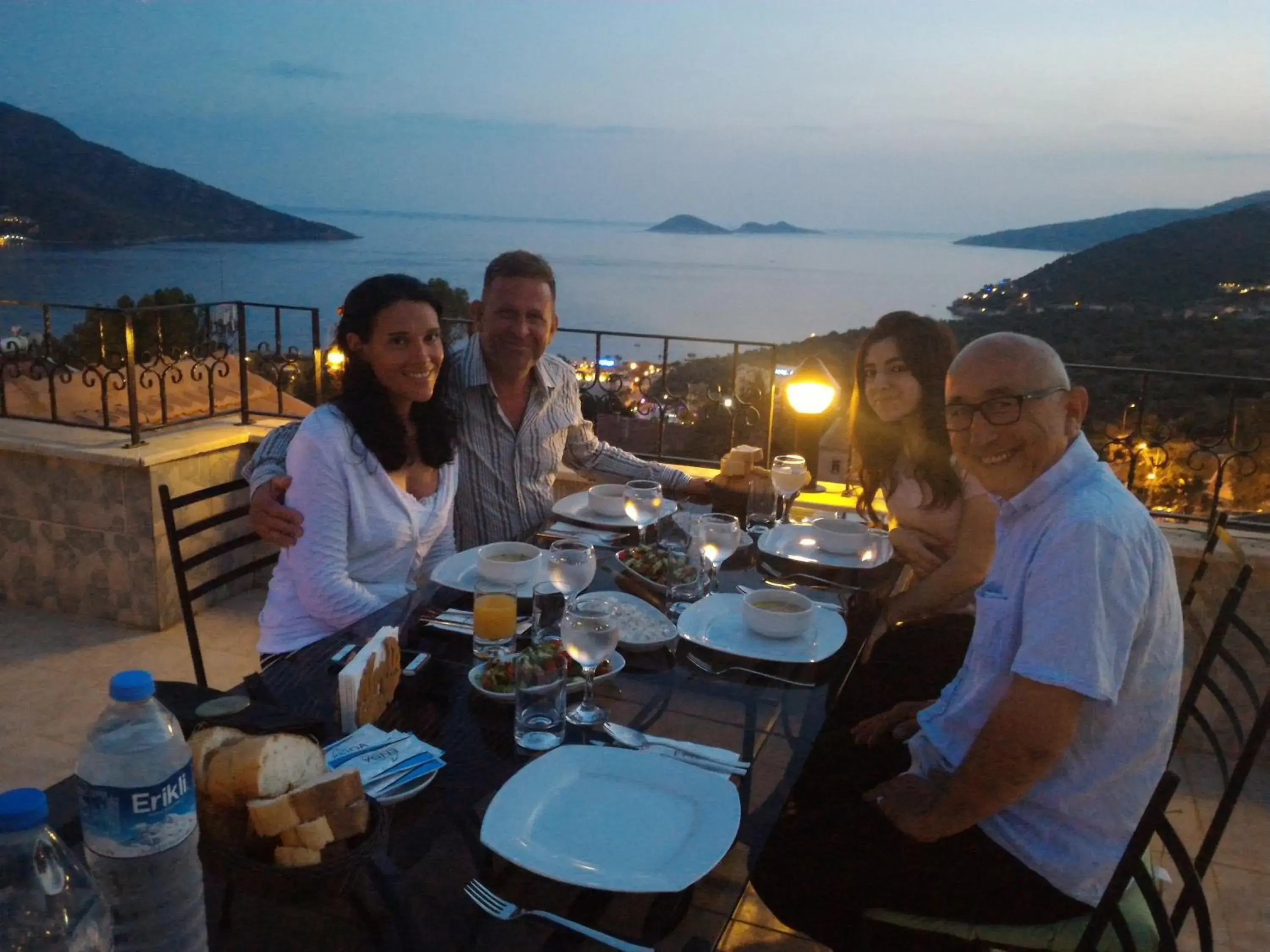 group of guests in Enda Boutique Hotel Kalkan