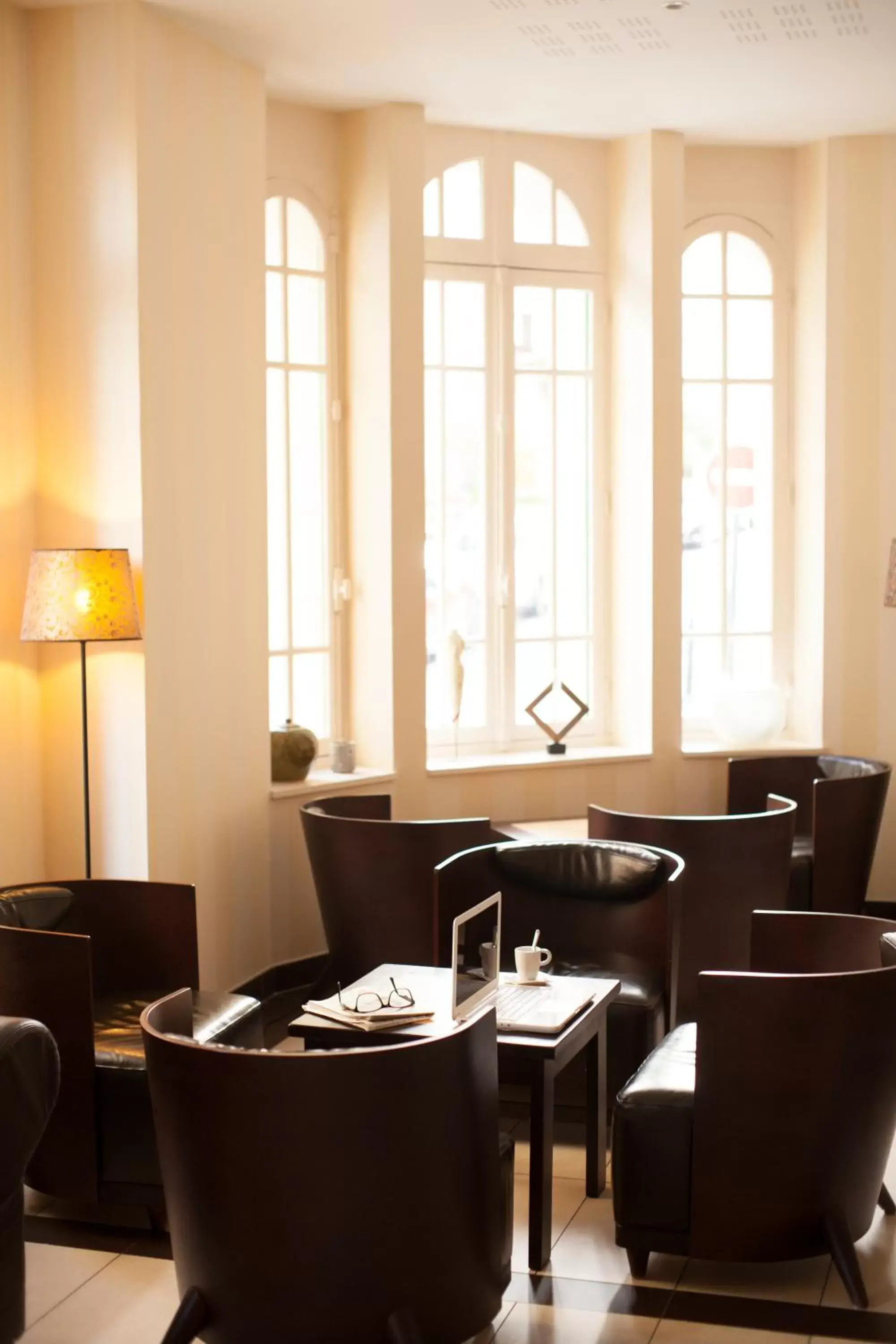 Lounge or bar, Restaurant/Places to Eat in Hotel Balmoral Dinard