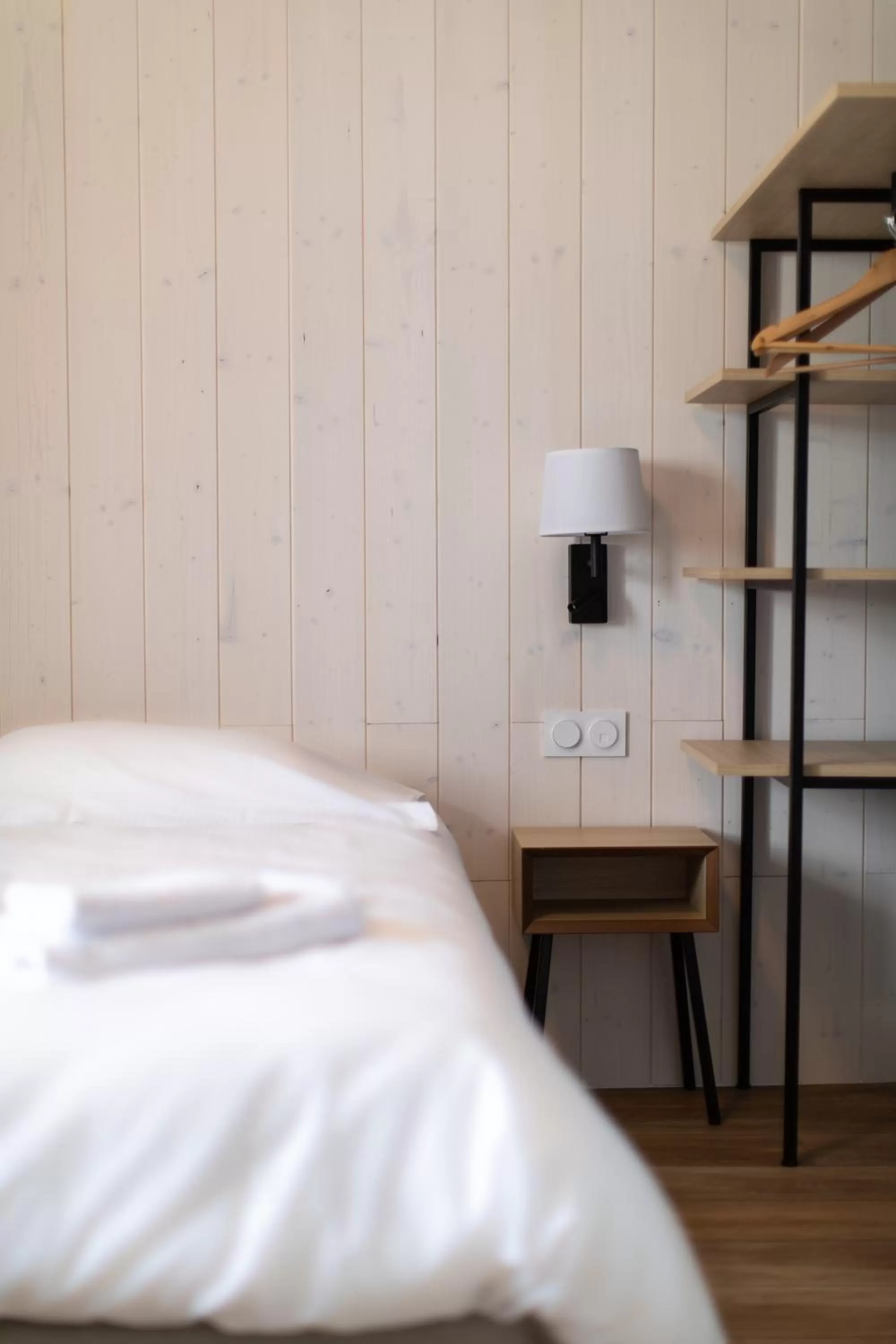 Bed in Hôtel de la Baie