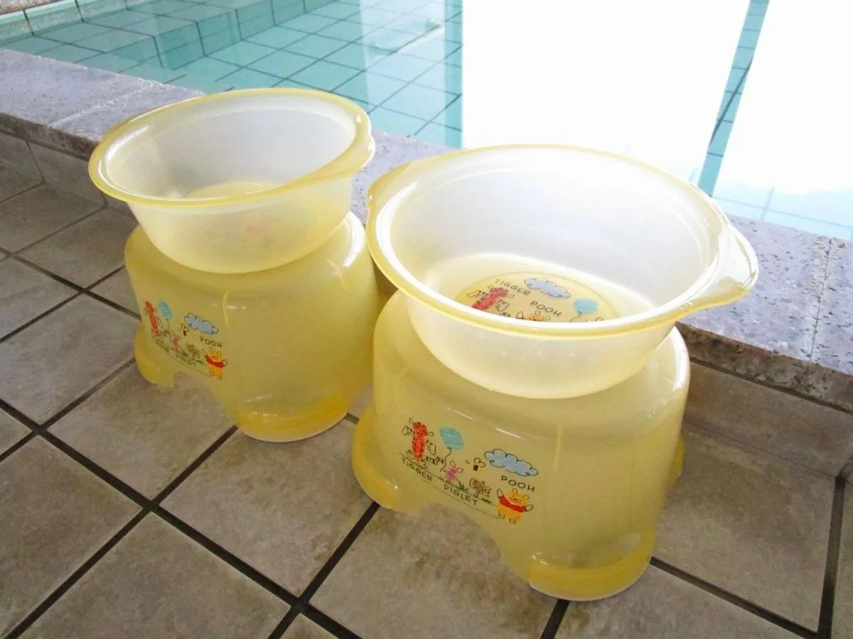 Hot Spring Bath in Annex Royal Hotel