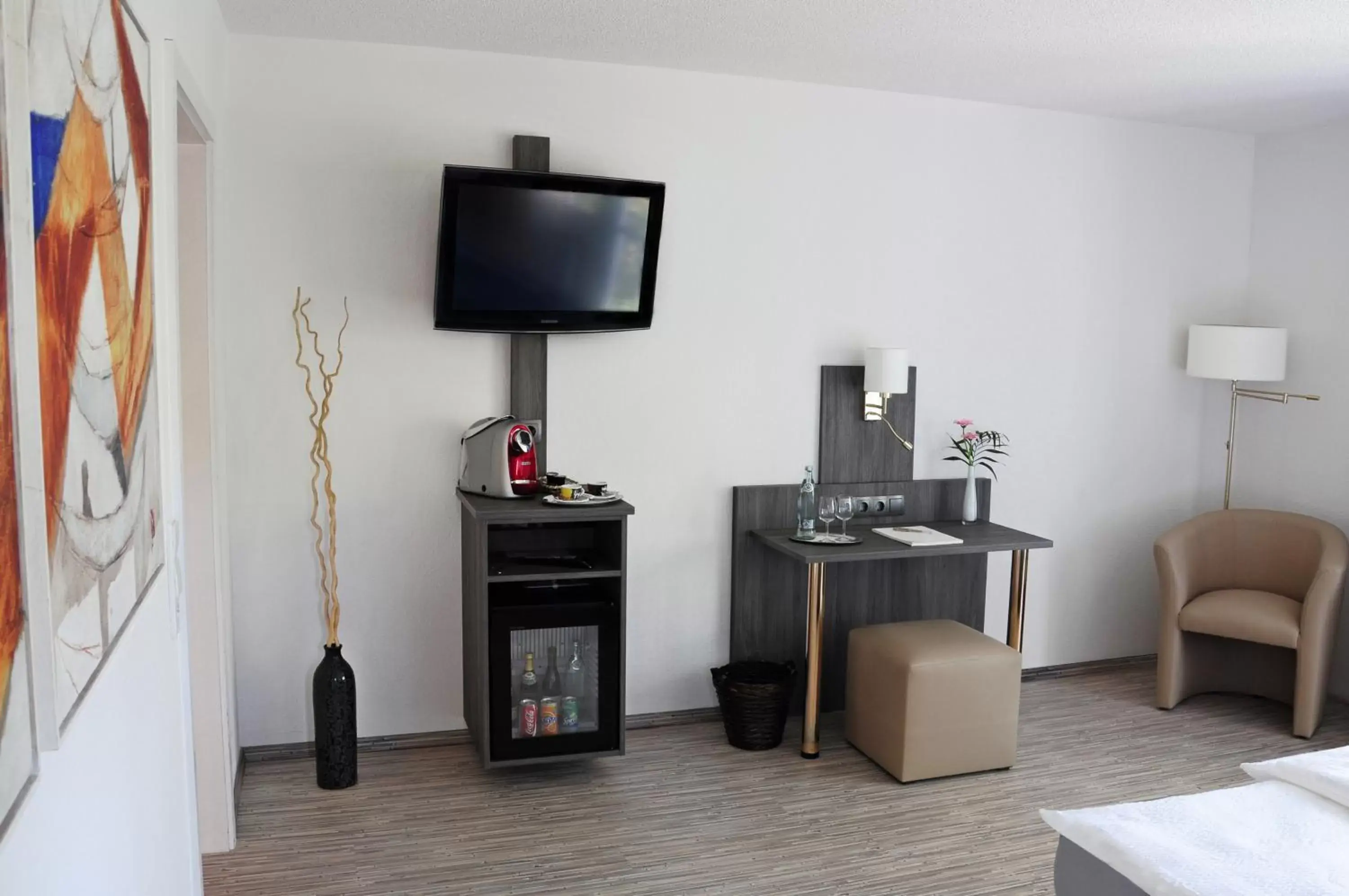 Double Room with Balcony in Hotel Krone Überlingen am Ried Double Room with Balcony in Hotel Krone Überlingen am Ried