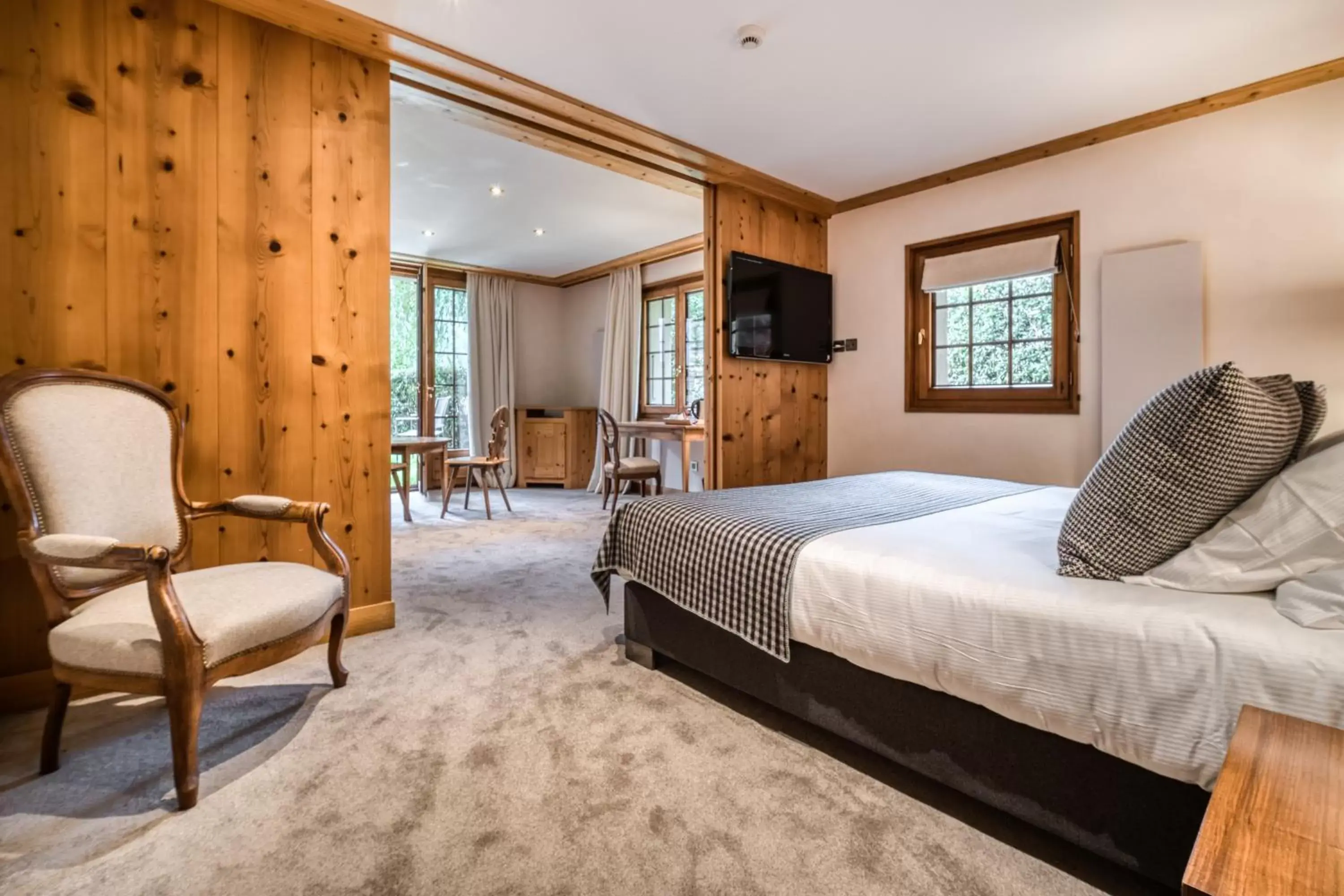 Bedroom in Auberge du Bois Prin