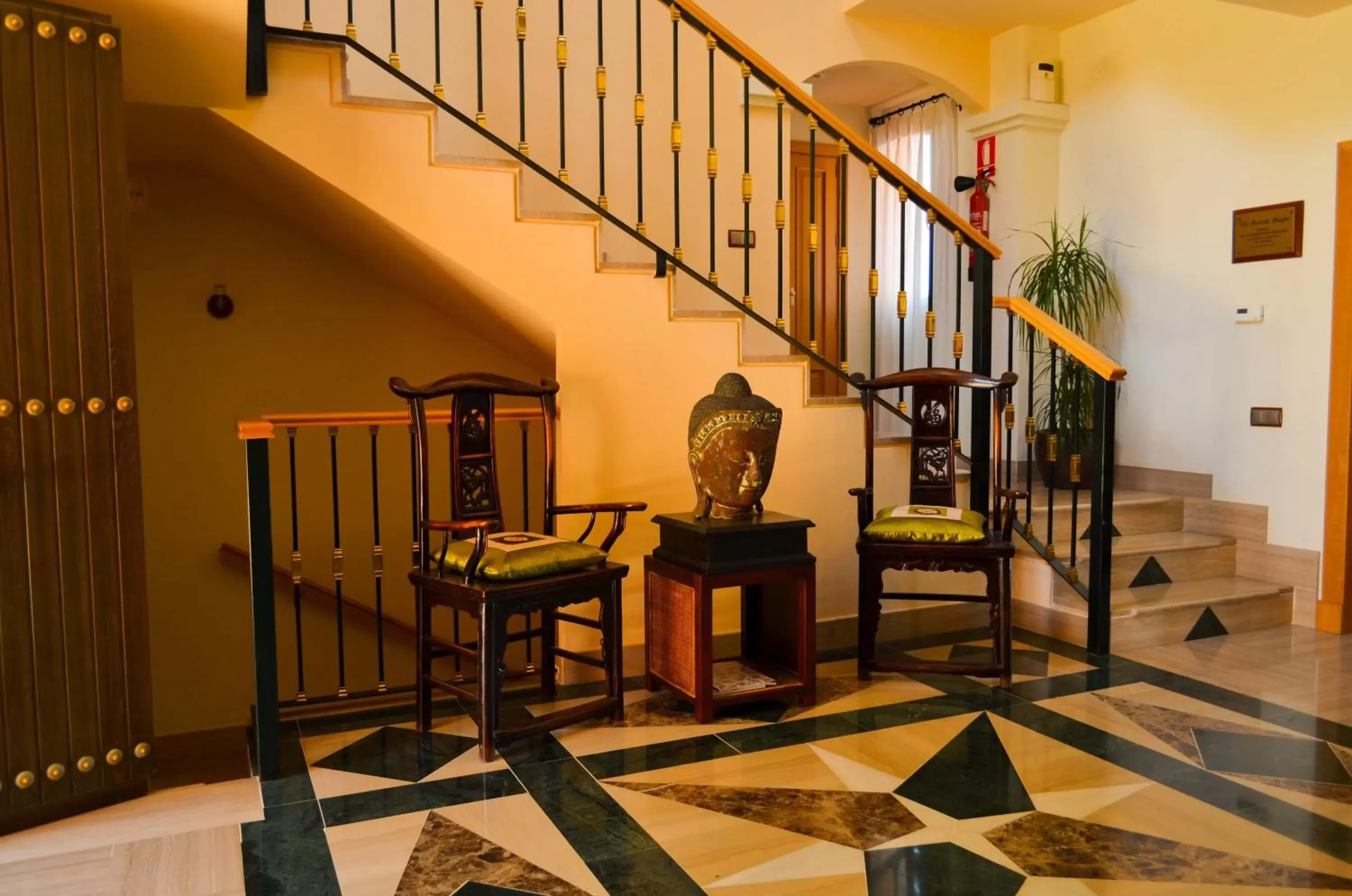 Lobby or reception, Seating Area in The Marbella Heights Boutique Hotel