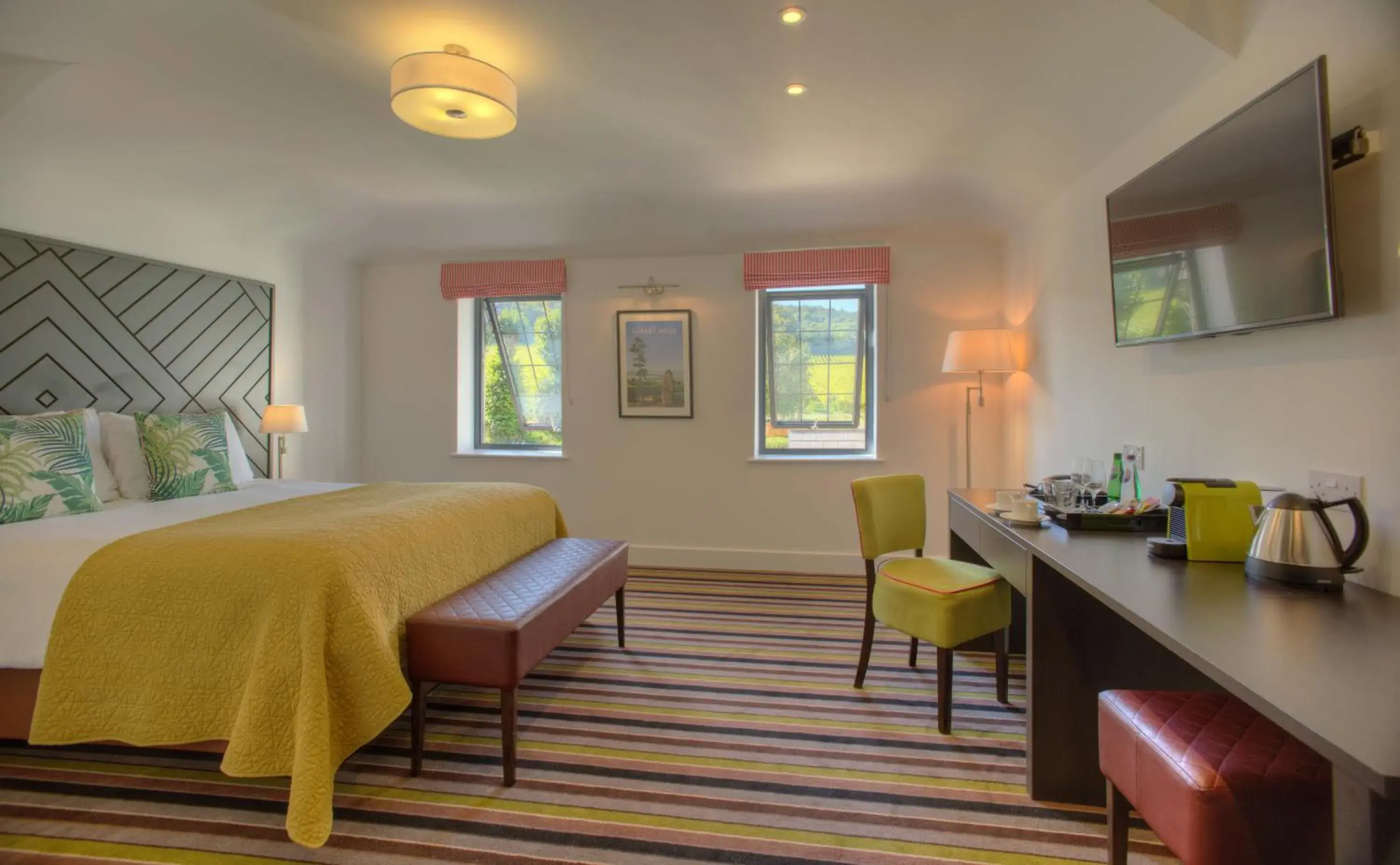 Bedroom in Denbies Vineyard Hotel
