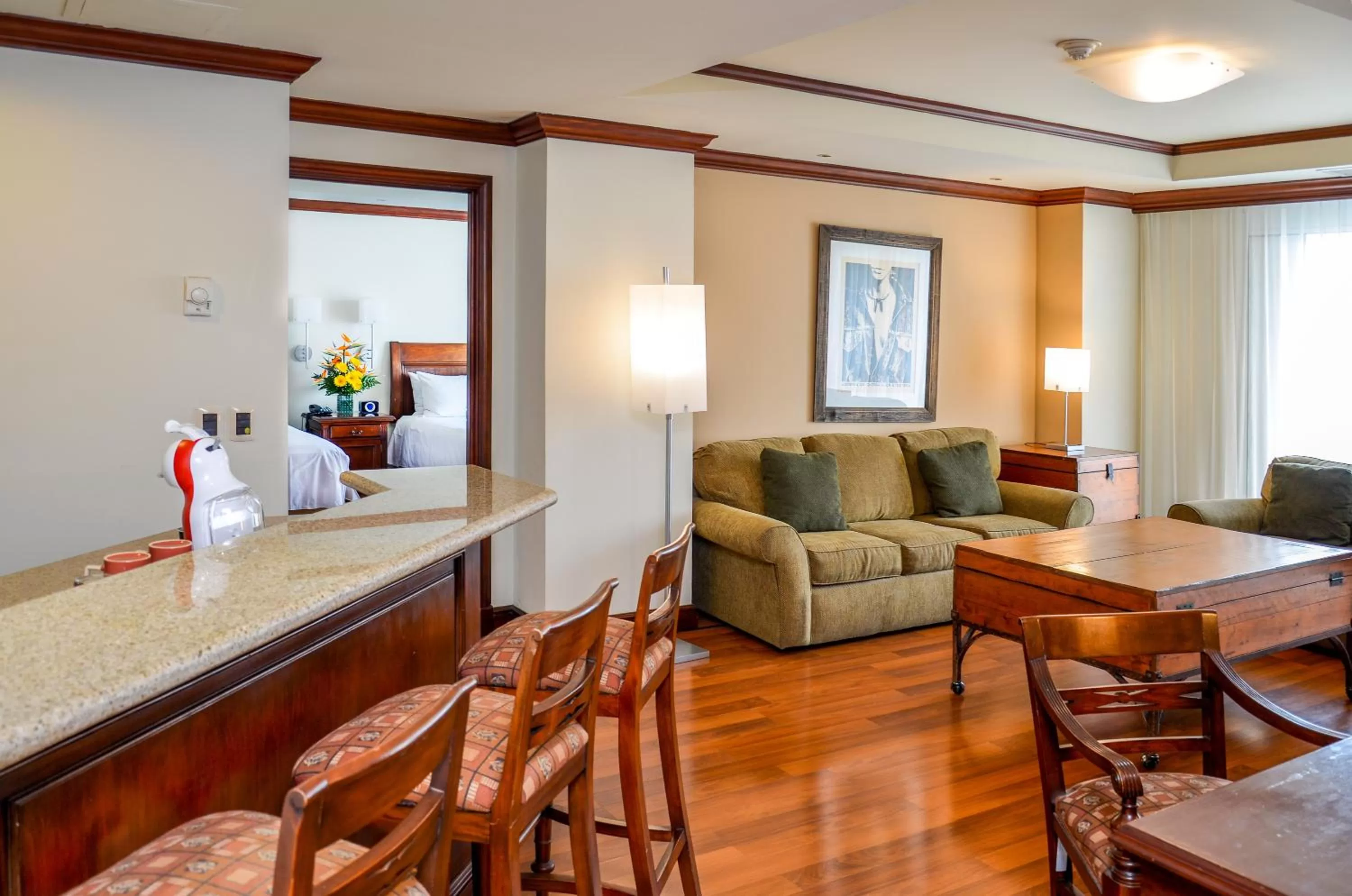 Living room in Hotel Casa Veranda Guatemala