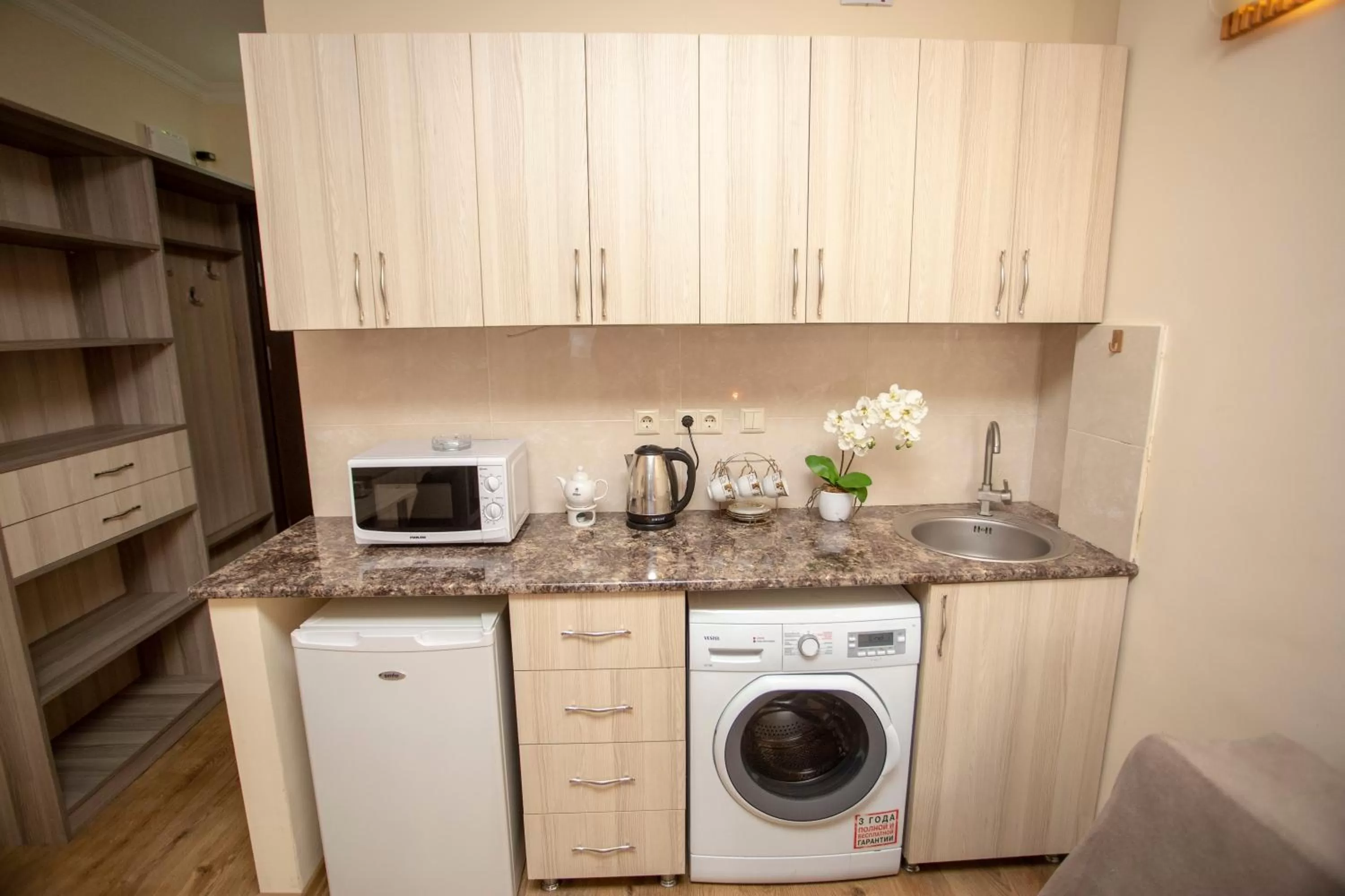 Kitchen or kitchenette in Blue Star Batumi