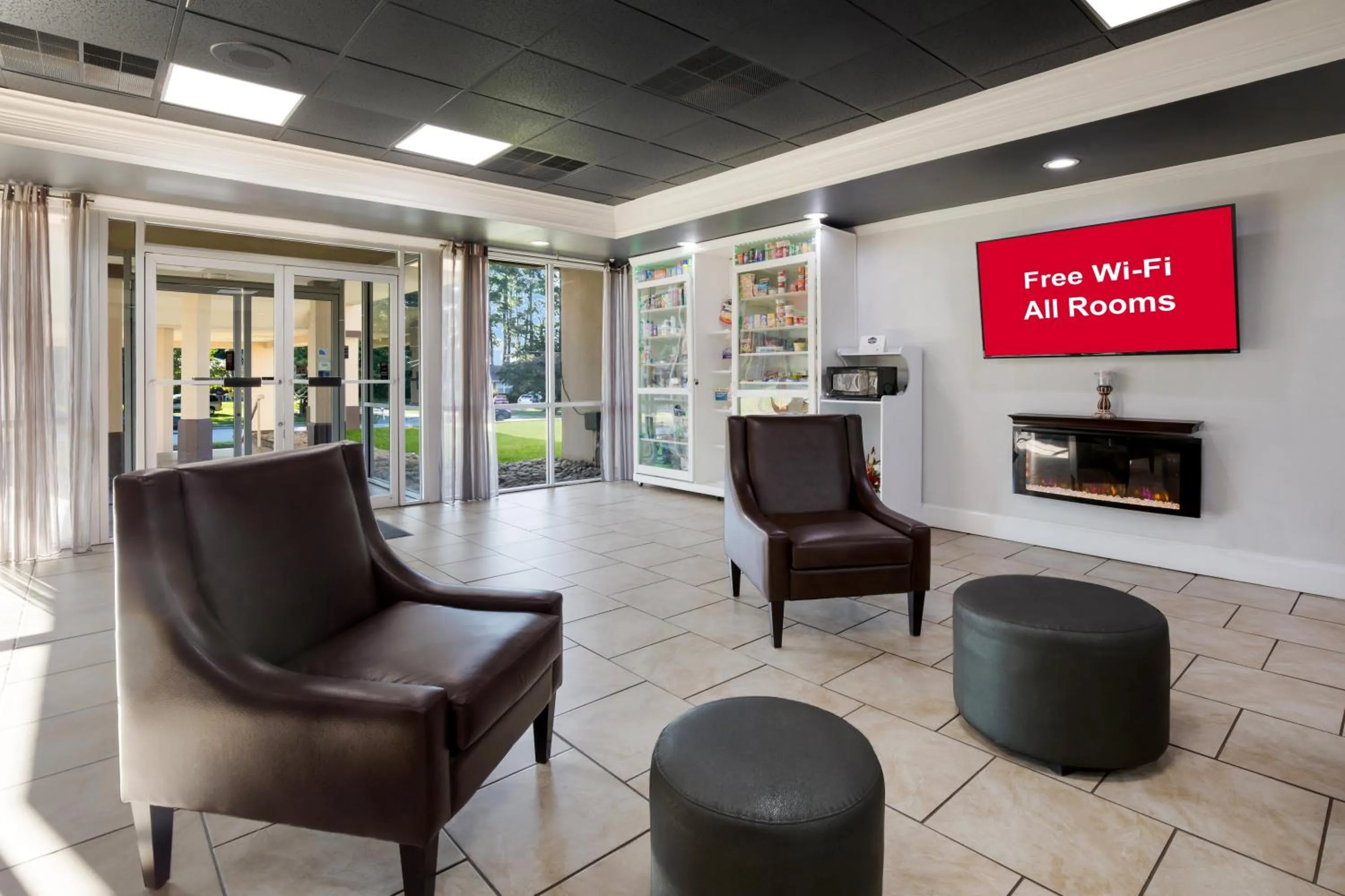 Lobby or reception in Horizon Inn & Suites