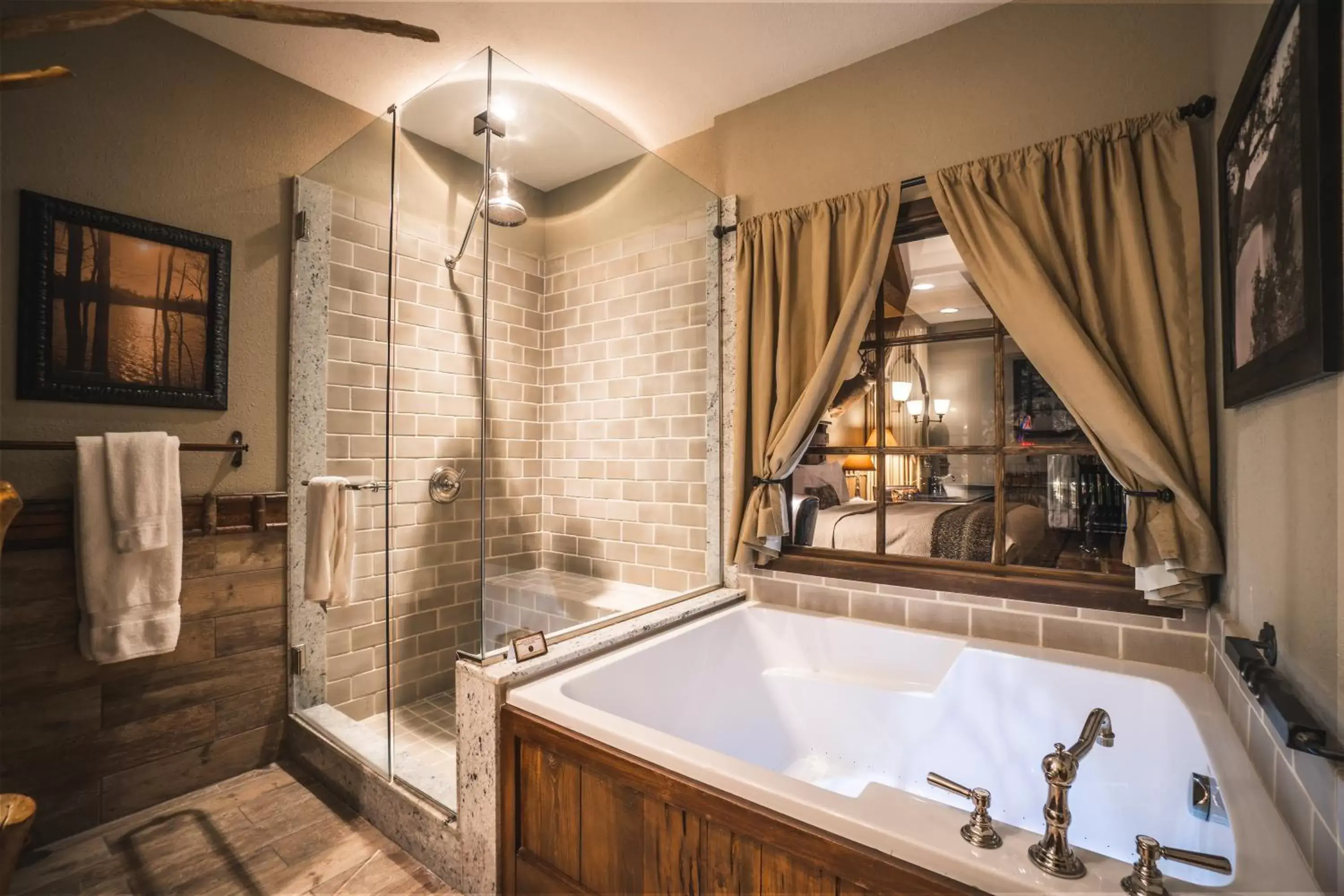 Bathroom in Big Cypress Lodge