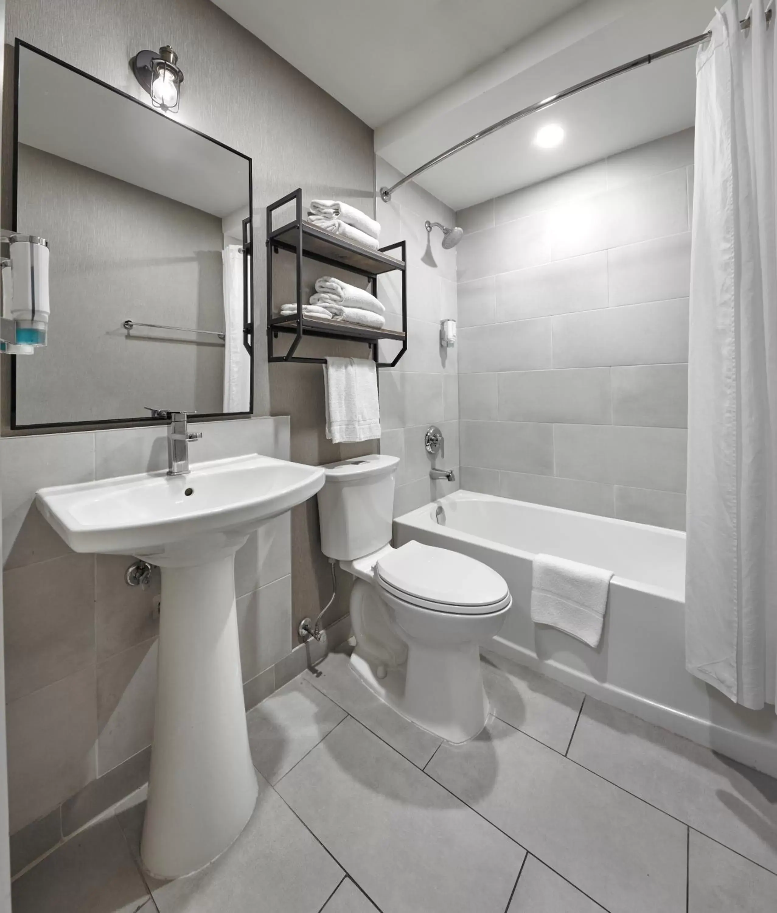 Shower, Bathroom in Canadas Best Value Inn - Toronto