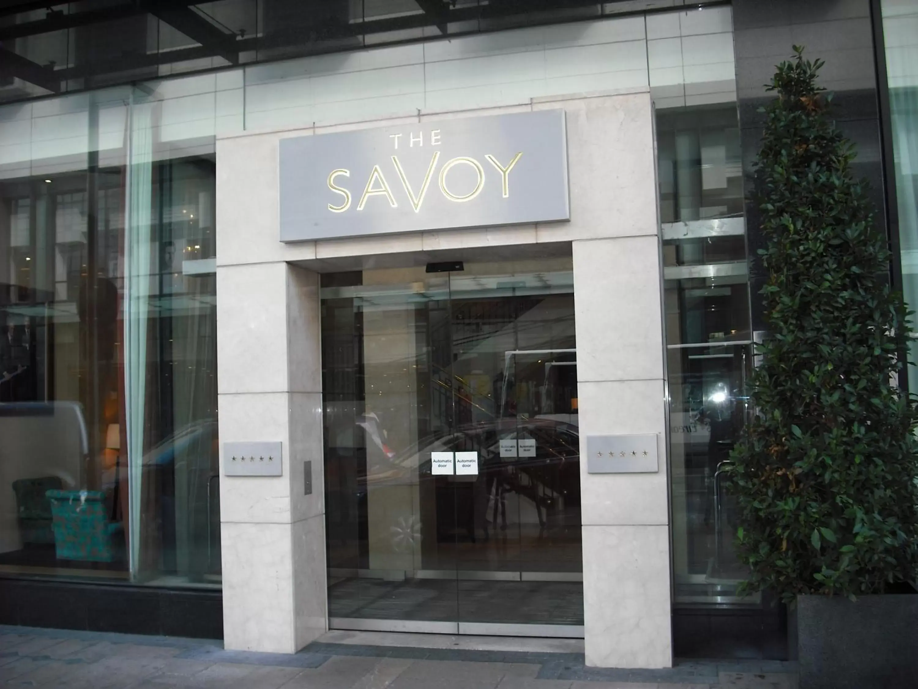 Property logo or sign in The Savoy Hotel