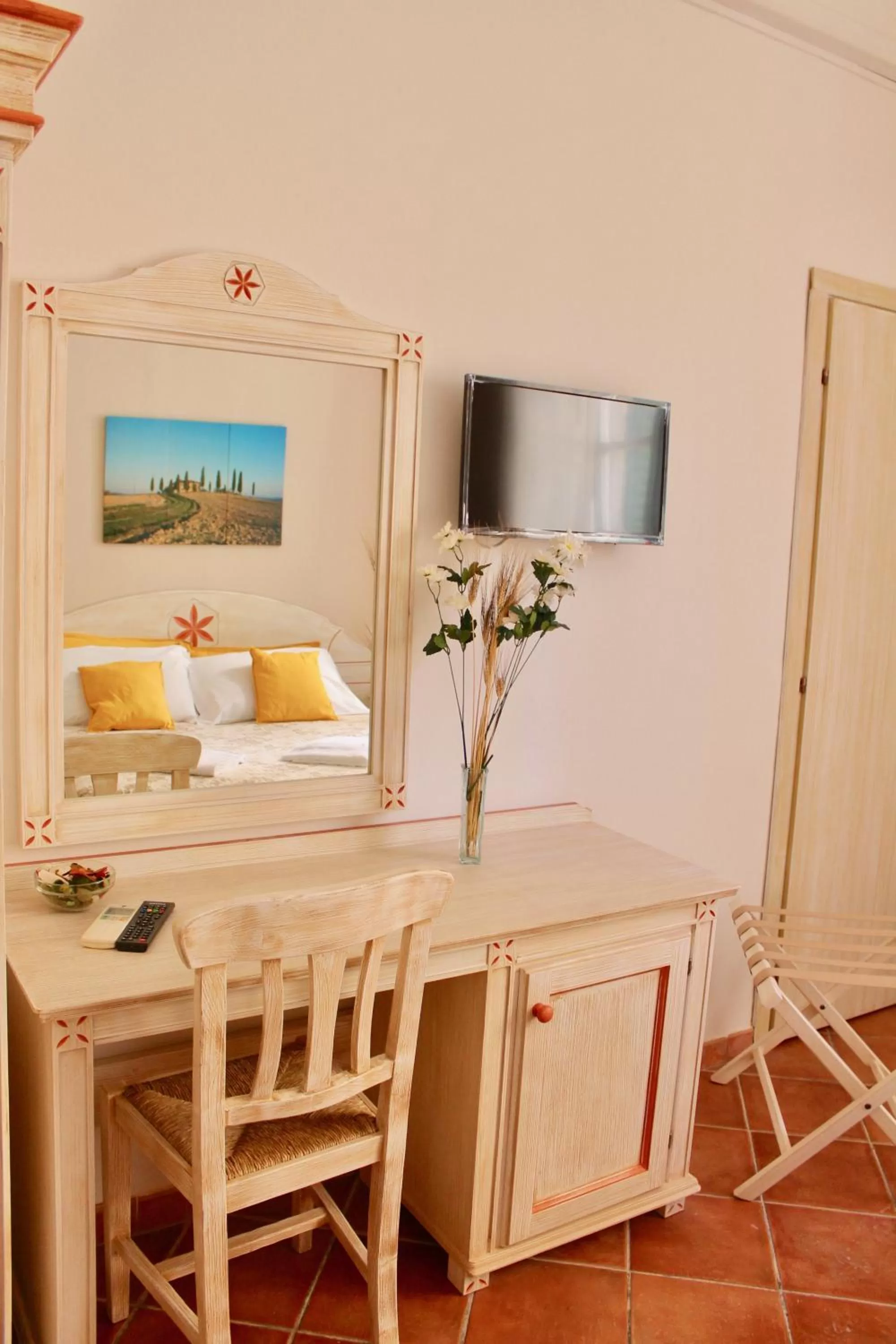 Decorative detail in Cicerone Guest House