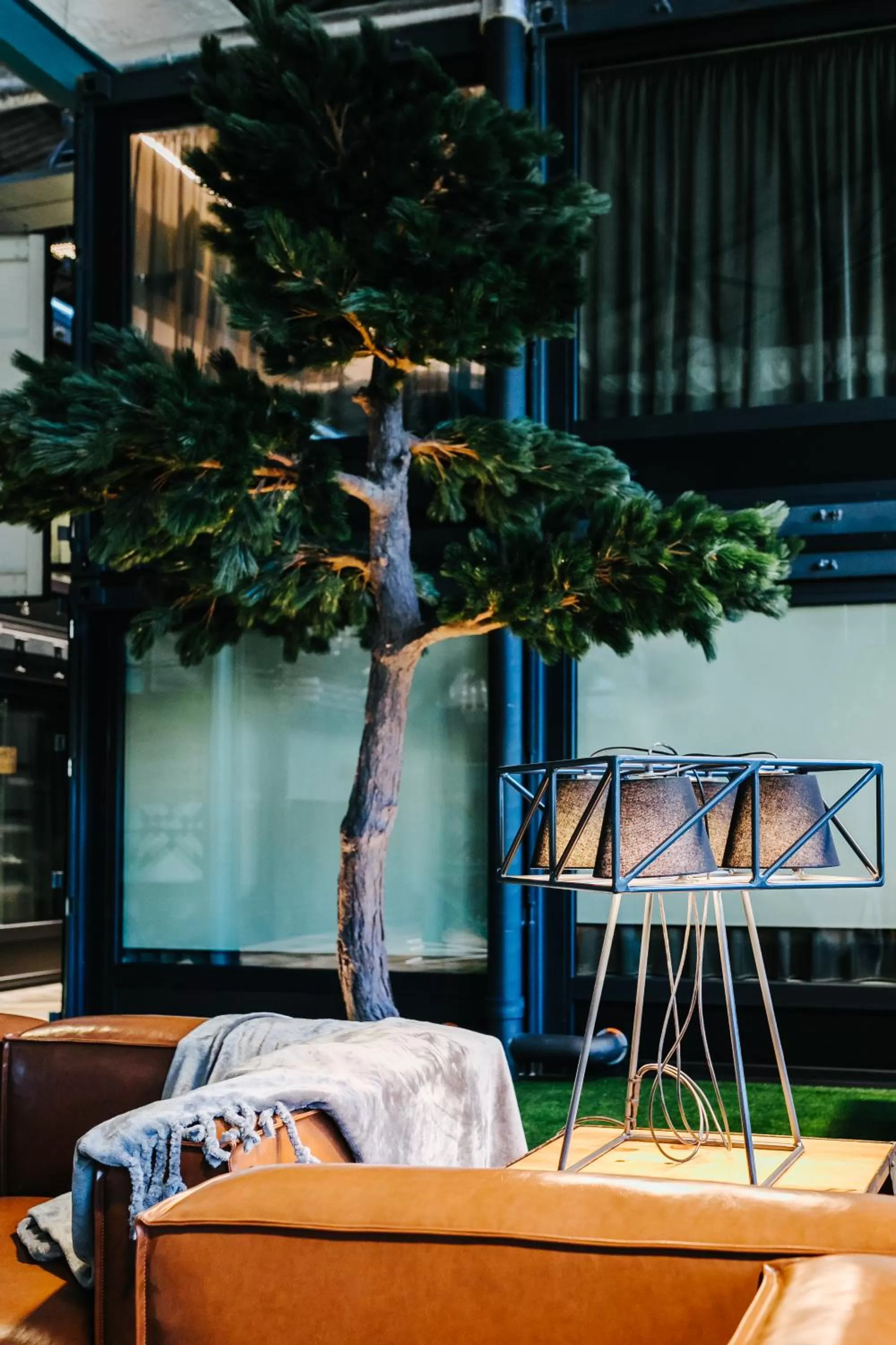 Lounge or bar in Hektor Container Hotel