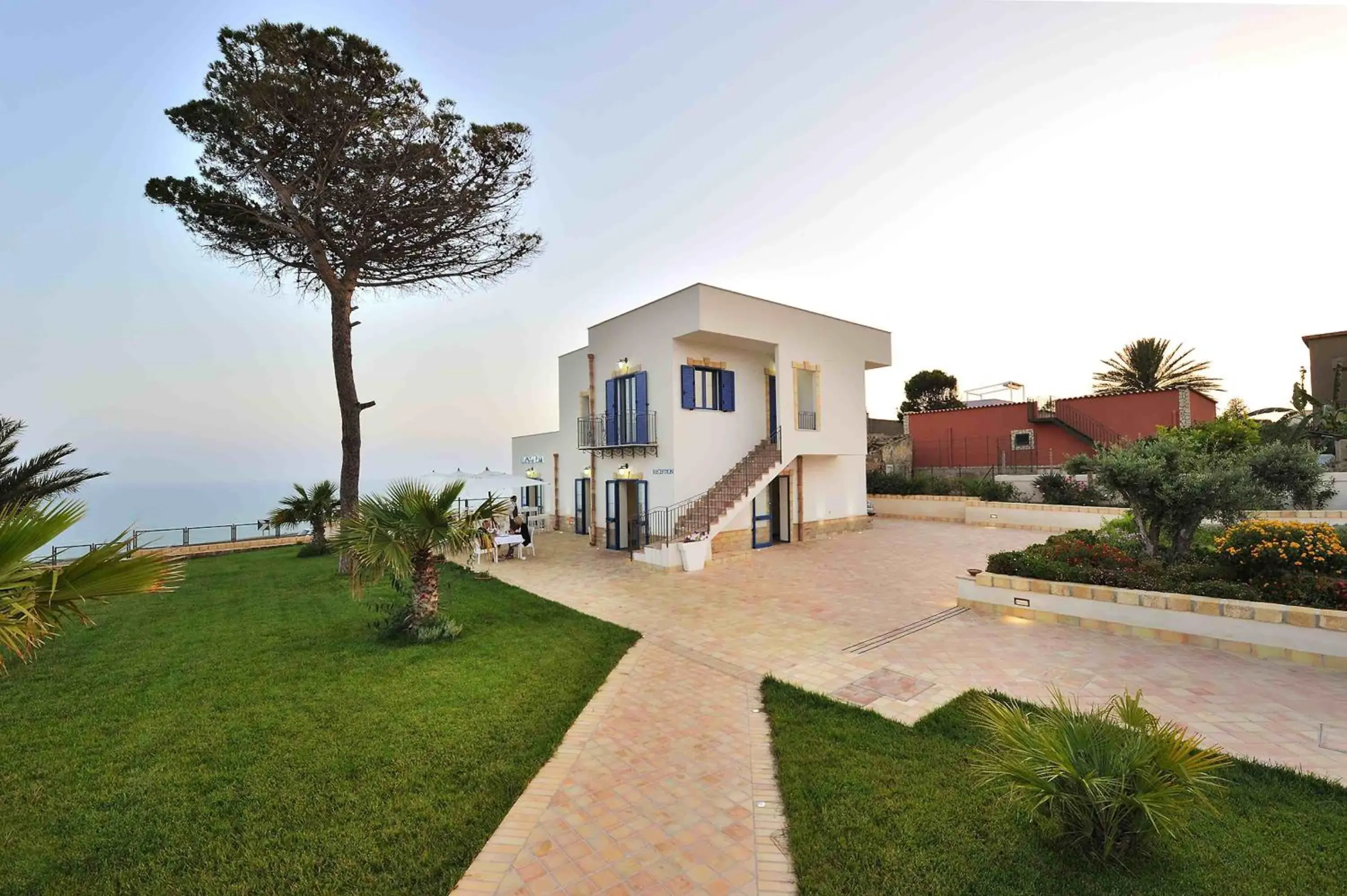 Lobby or reception, Property Building in Scala Dei Turchi Resort