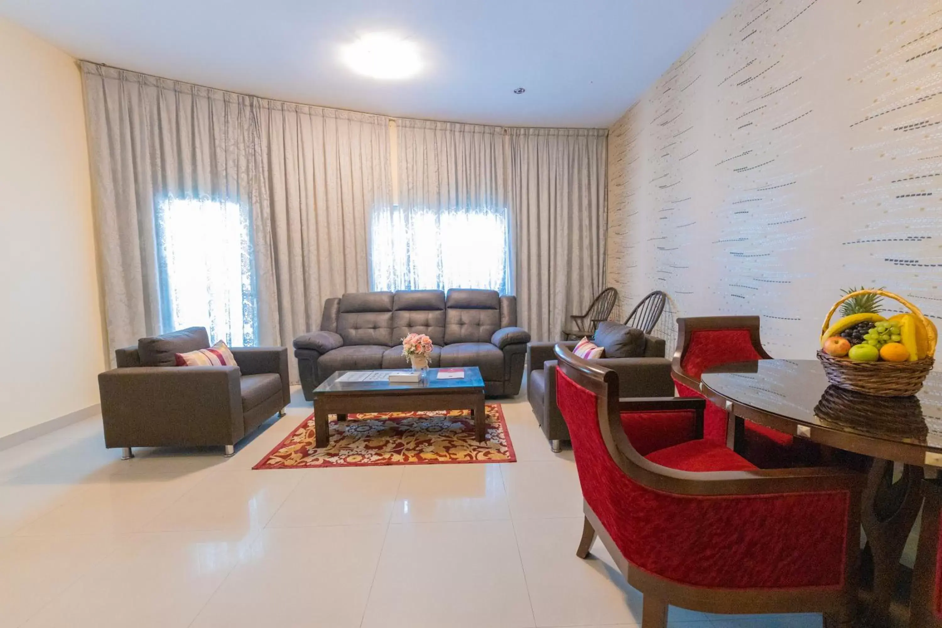 Living room, Seating Area in Ewan Tower Hotel Apartments