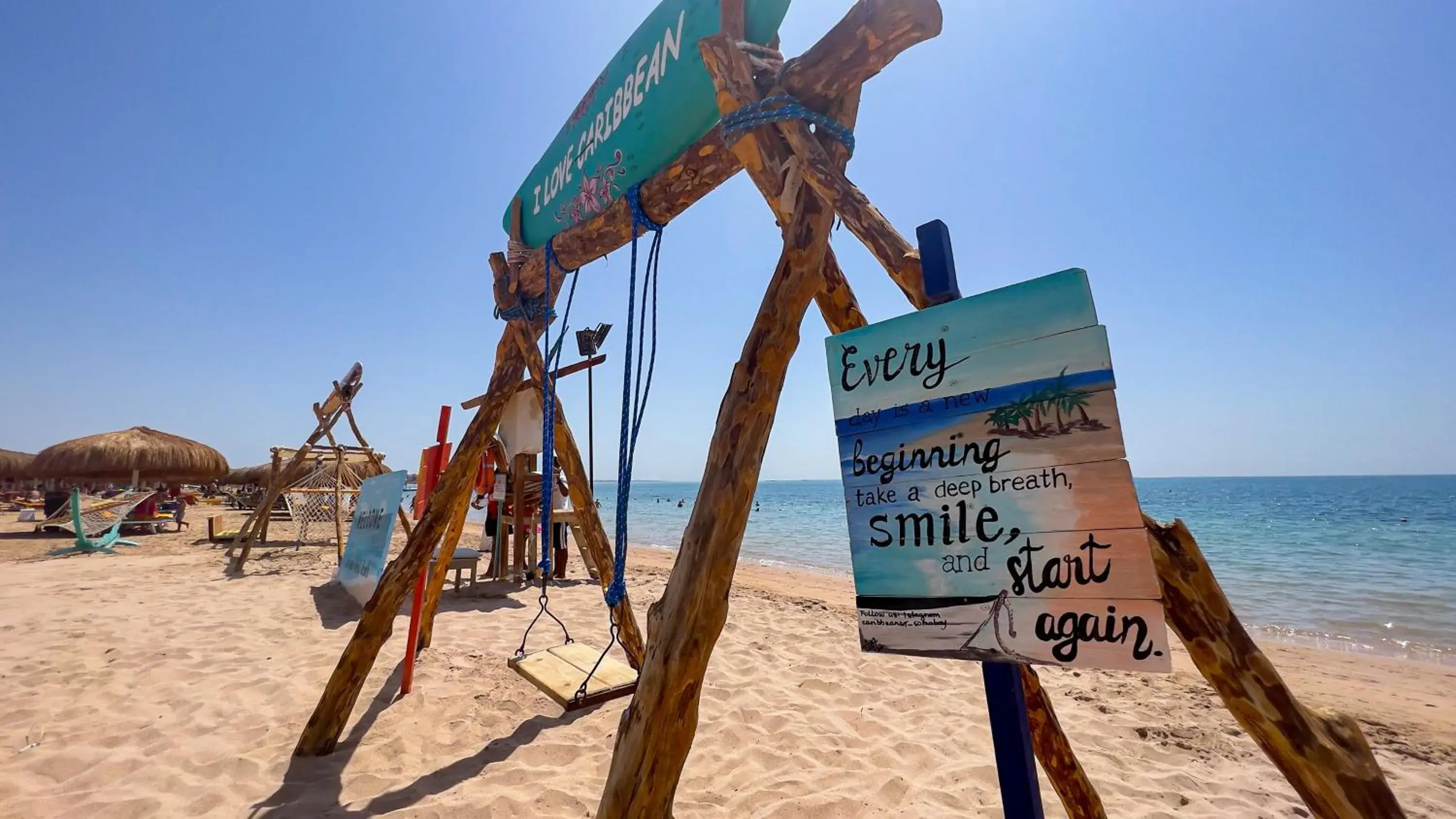 Beach in Caribbean World Resort Soma Bay