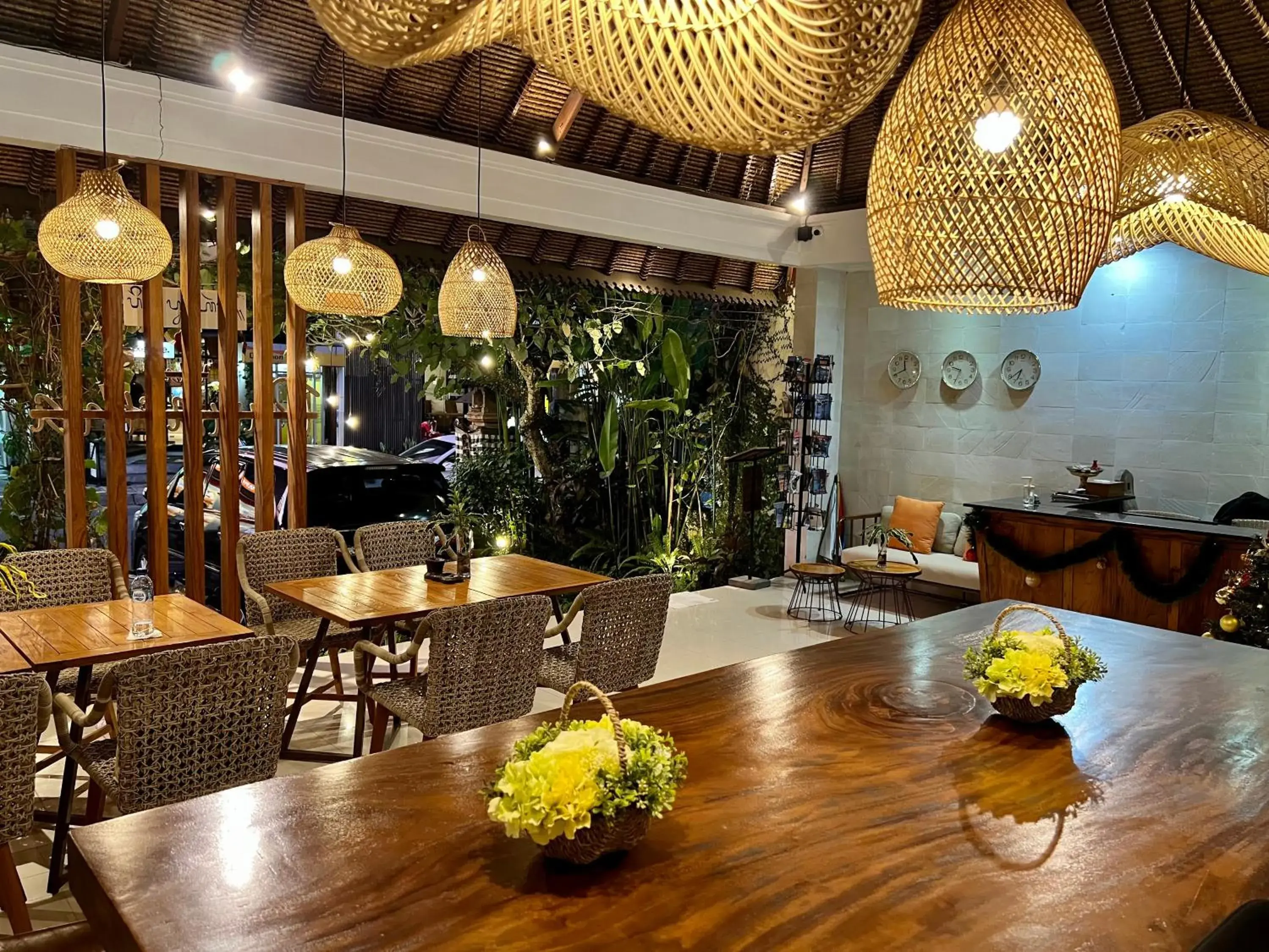Lobby or reception in Villa Puriartha Ubud - CHSE Certified