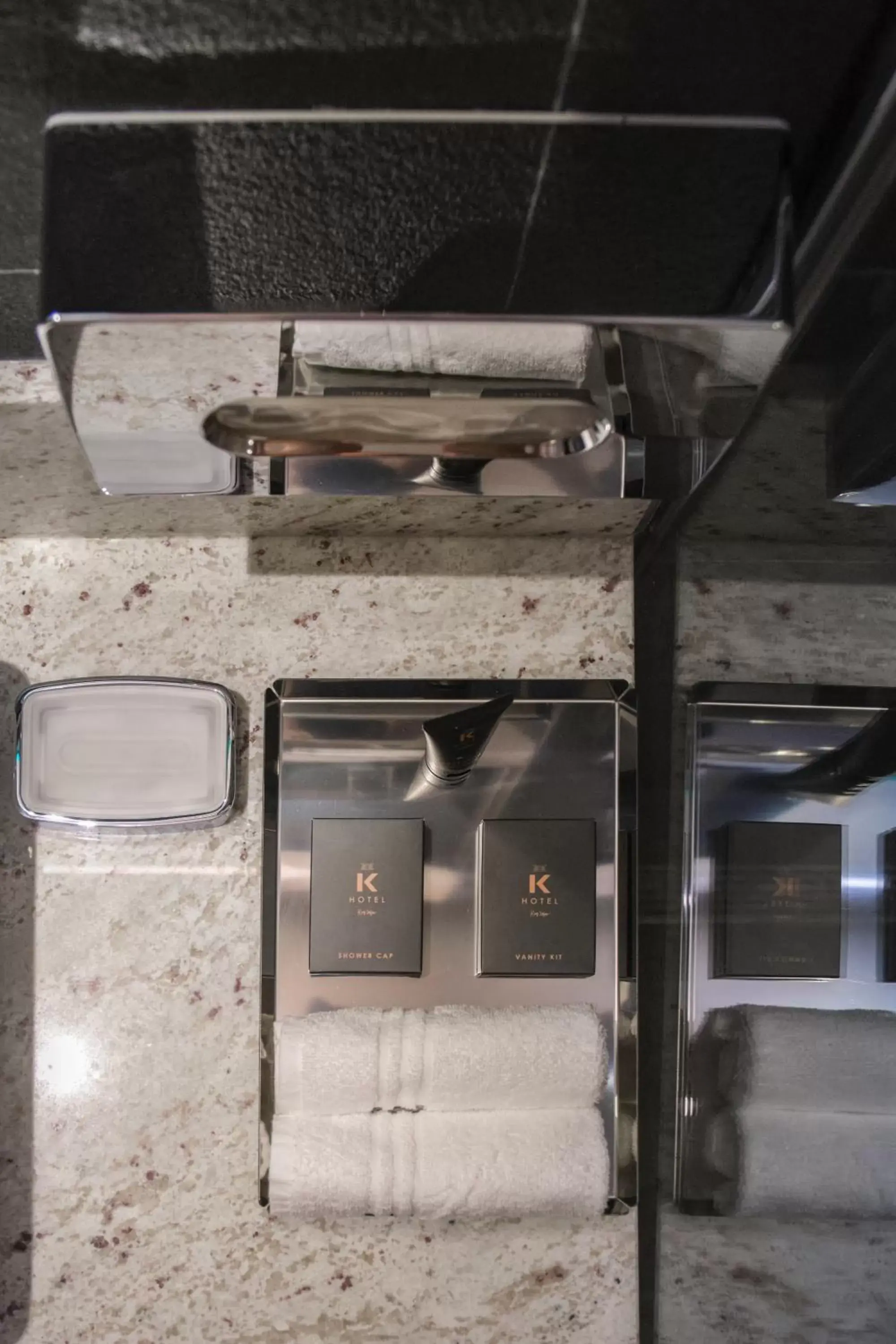 Bathroom in K Hotel Douala Bathroom in K Hotel Douala