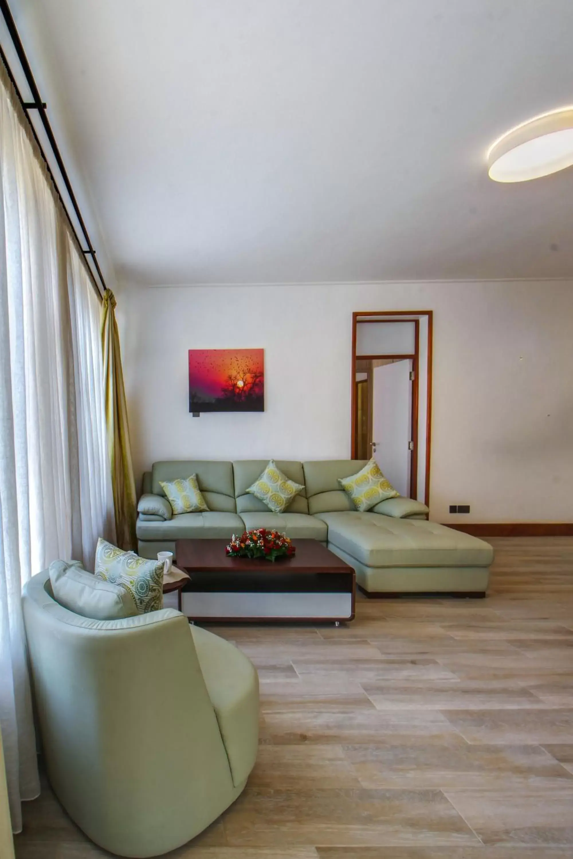 Living room, Seating Area in Executive Residency by Best Western Nairobi