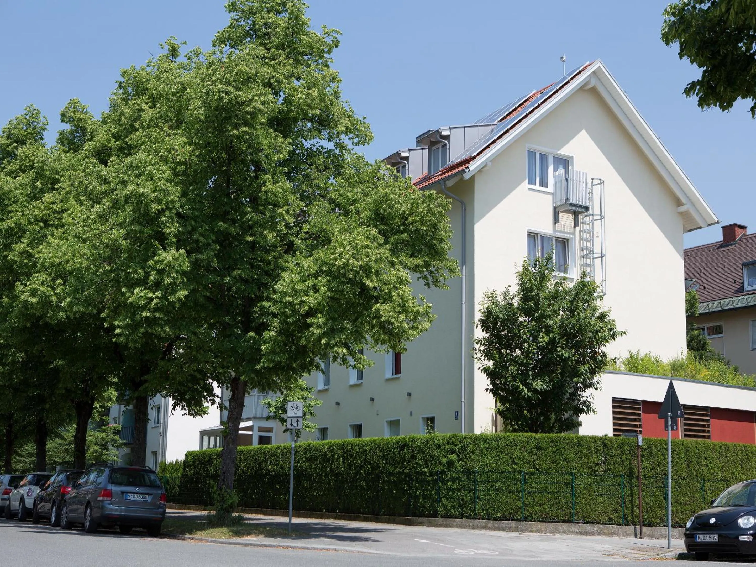 Property building in Hotel Kriemhild am Hirschgarten