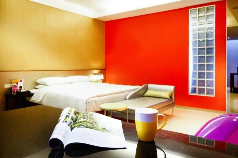 Bedroom in HOYA Resort Hotel Kaohsiung