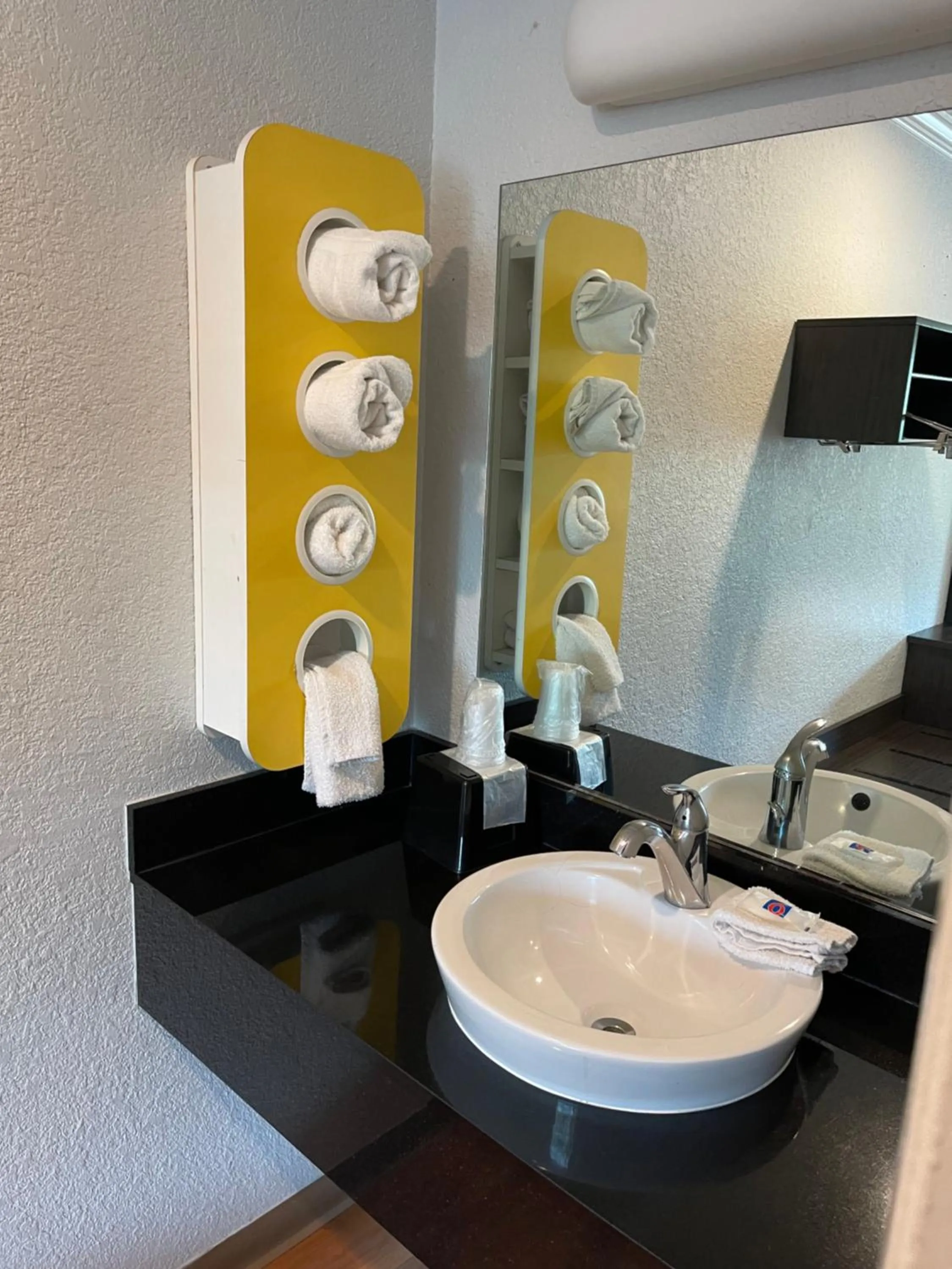 Bathroom in Motel 6 Sacramento, Ca - Downtown