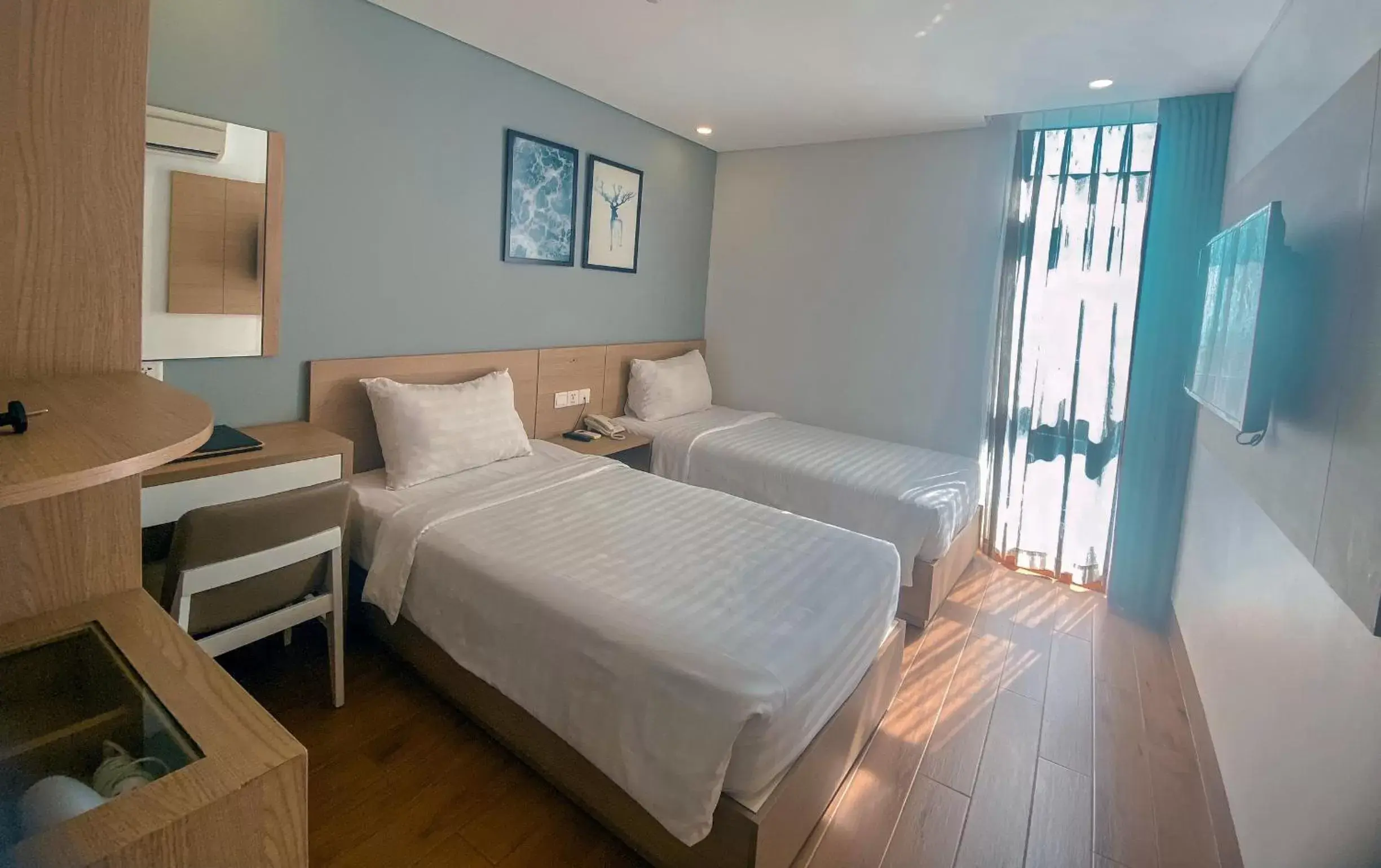 Bed in Smile Hotel Nha Trang