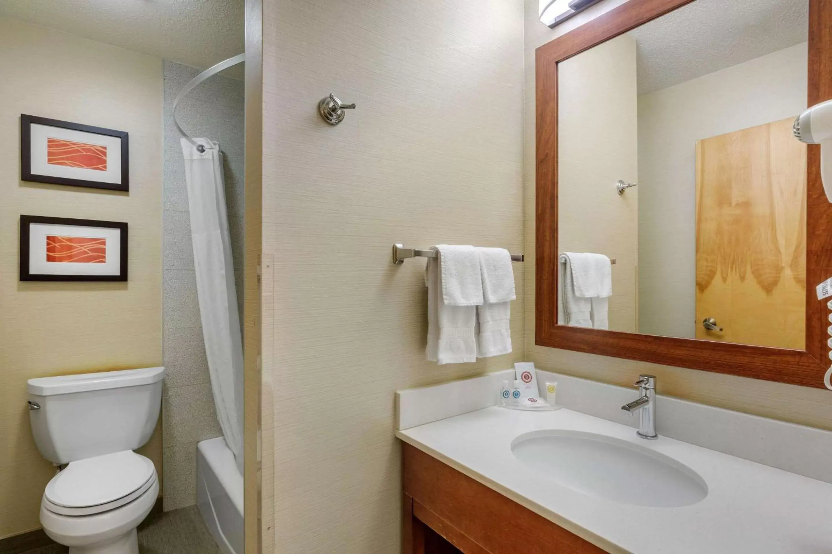 Photo of the whole room, Bathroom in Comfort Inn Trolley Square