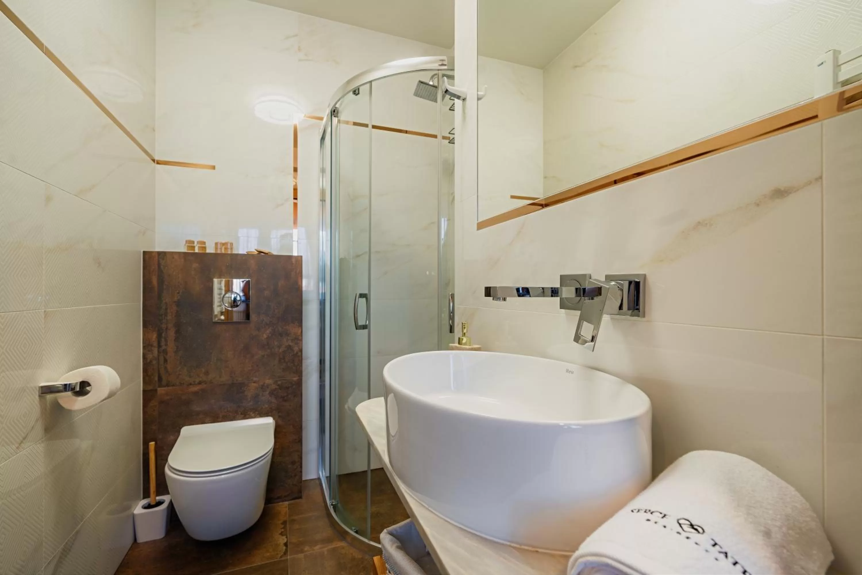 Shower, Bathroom in Serce Tatr Residence Zakopane - blisko Krupówek