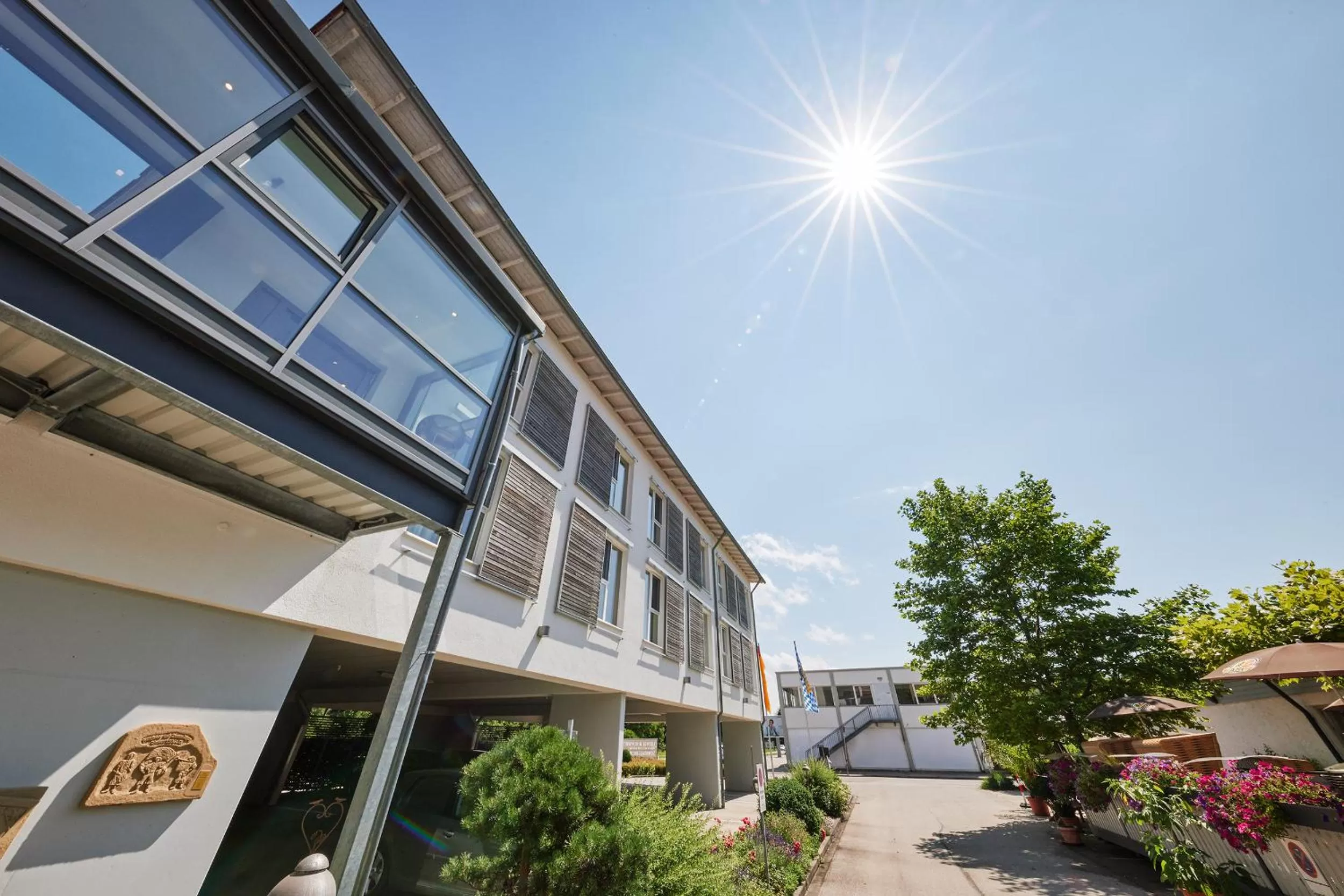 Property building in Hotel Am Kamin