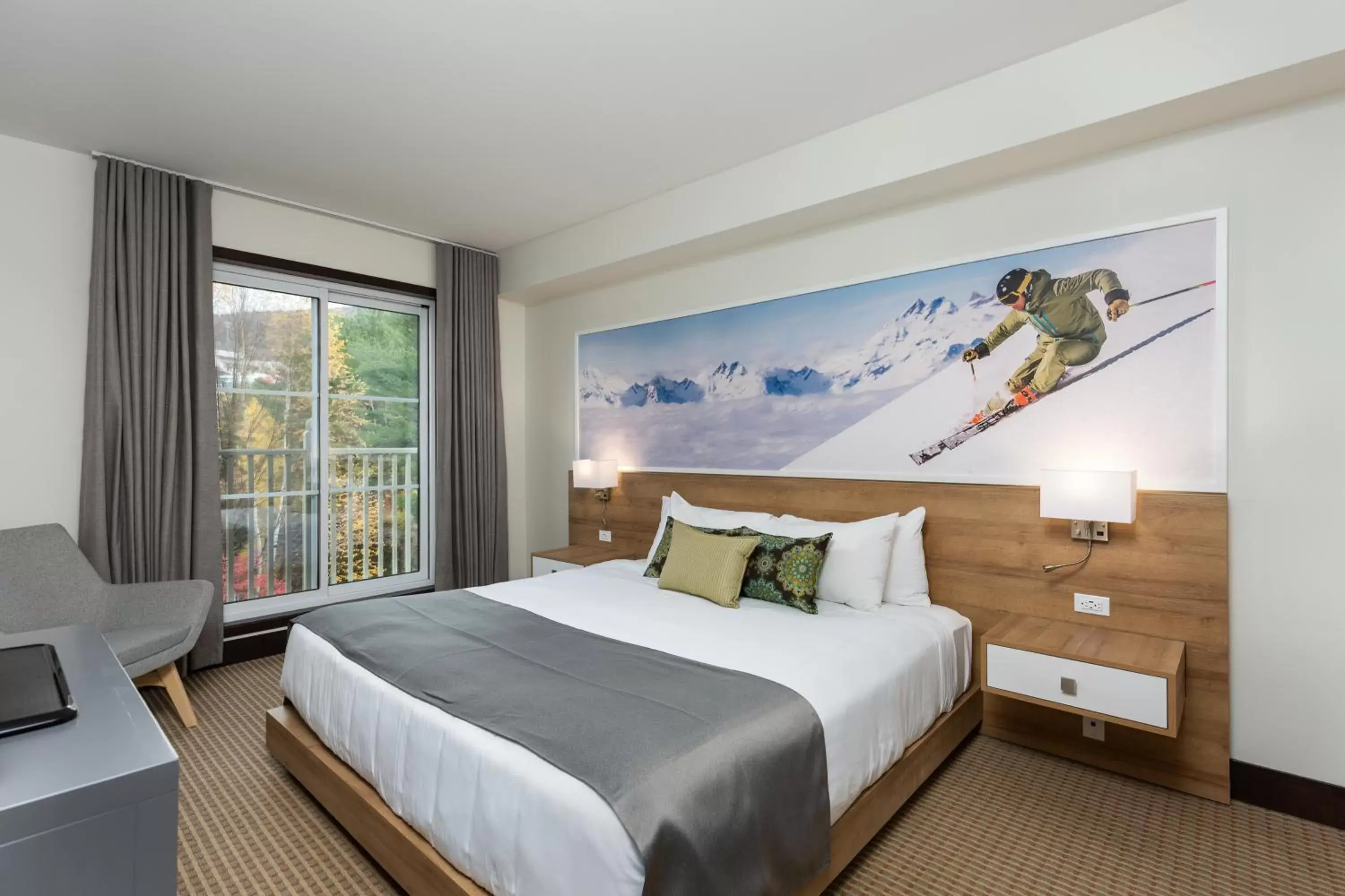 Bed in Ermitage du Lac Bed in Ermitage du Lac