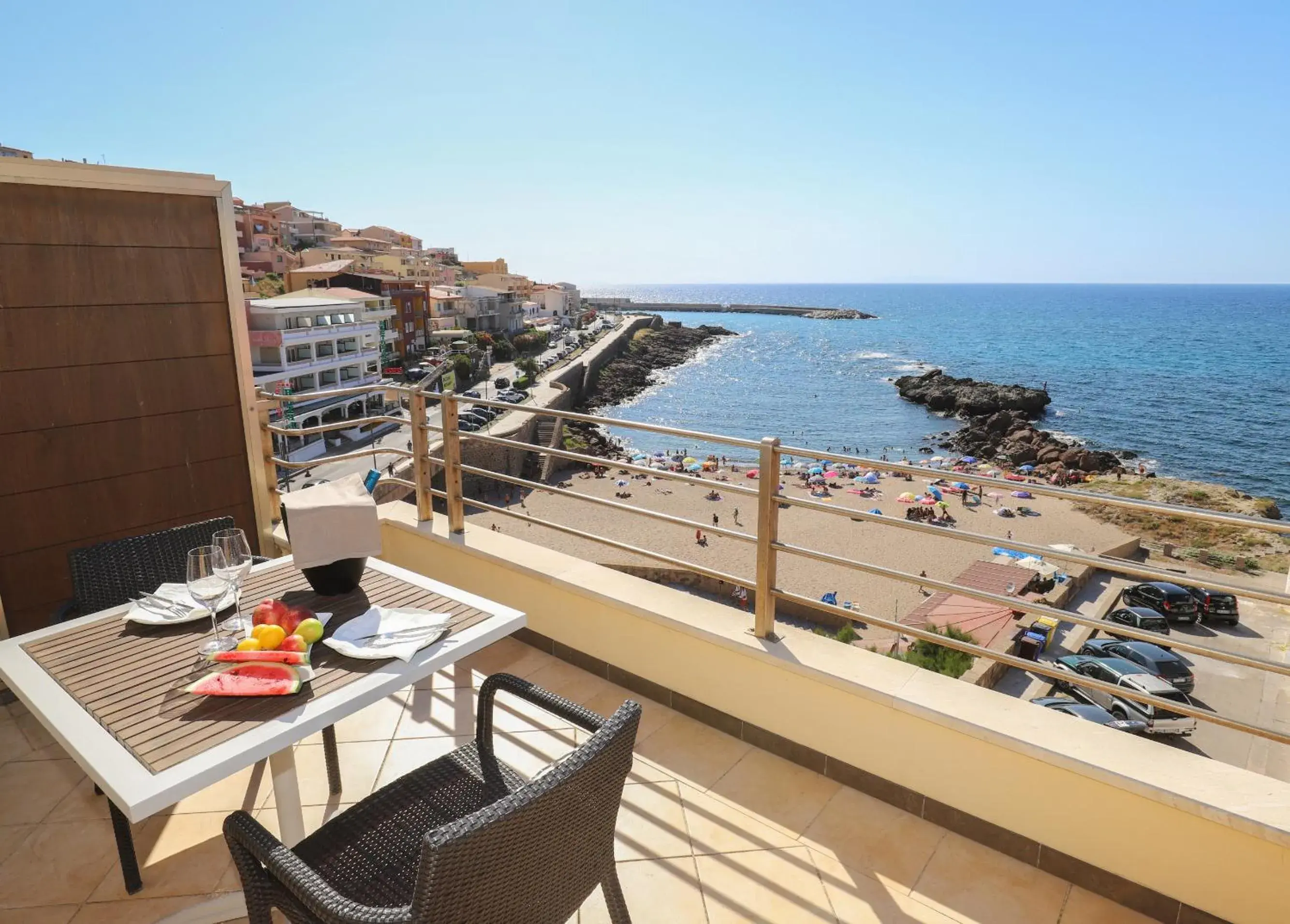 Balcony/Terrace in Janus Hotel