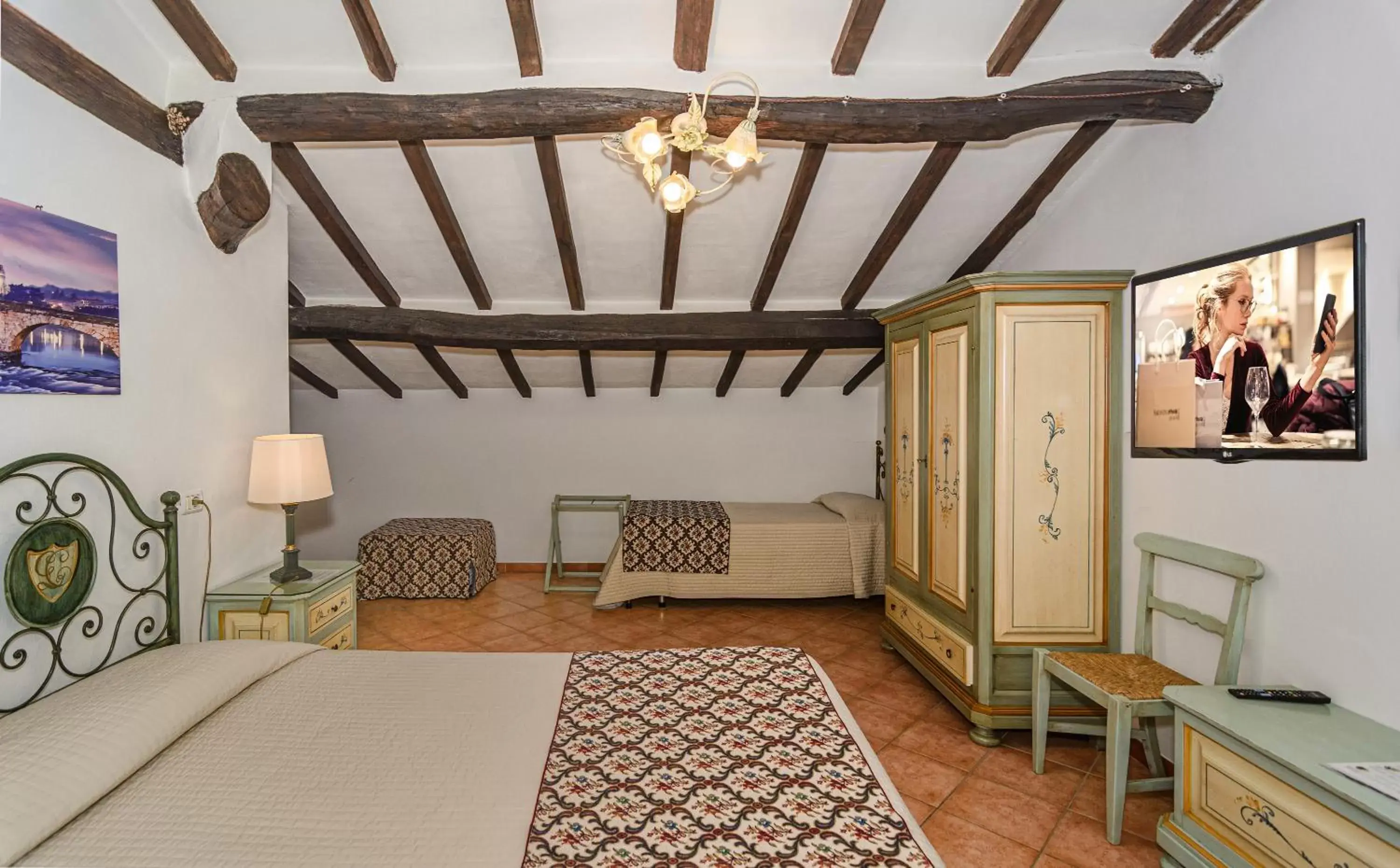 Bedroom, Seating Area in Hotel Villa Cheli